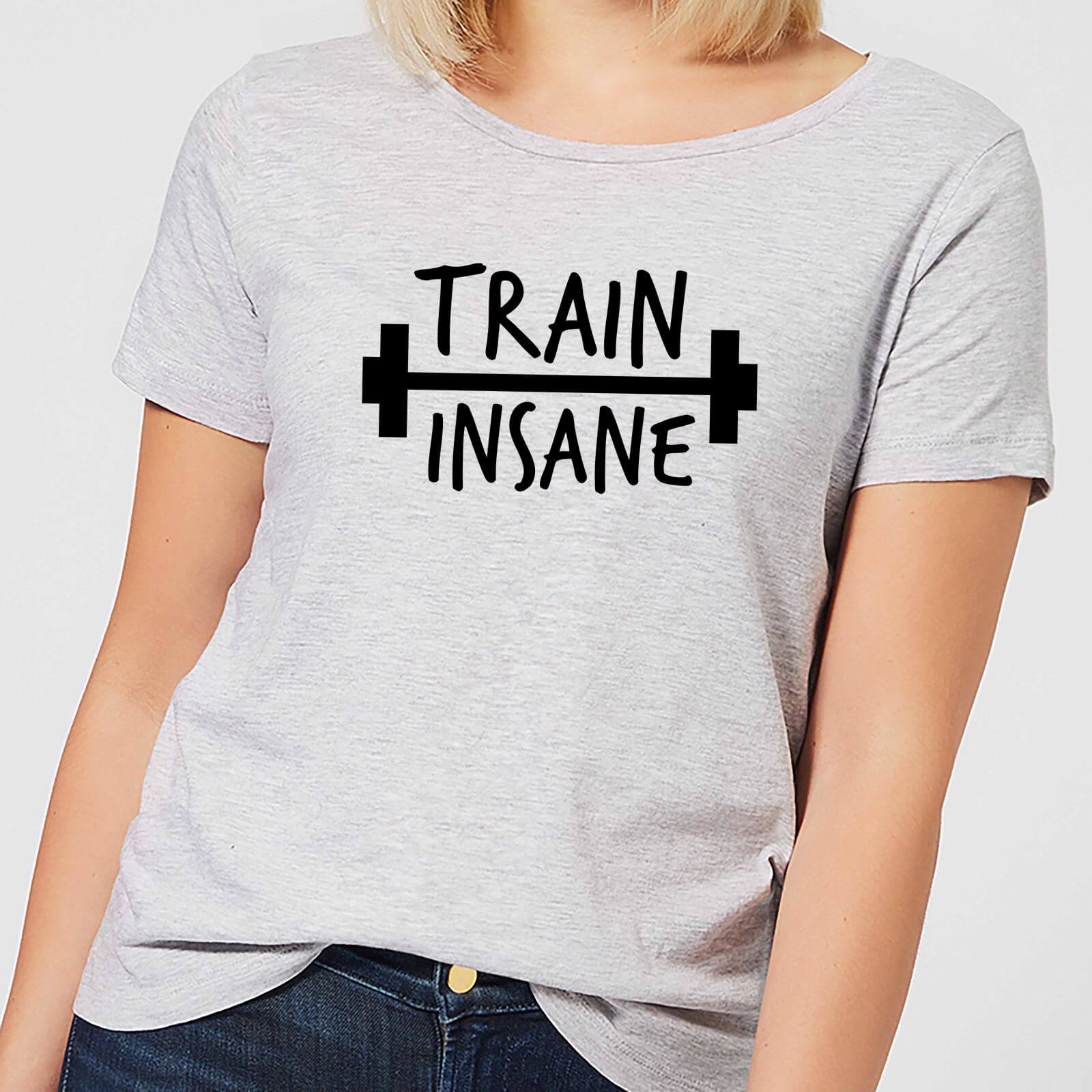 Train Insane Women's T-Shirt - Grey - M - Grey