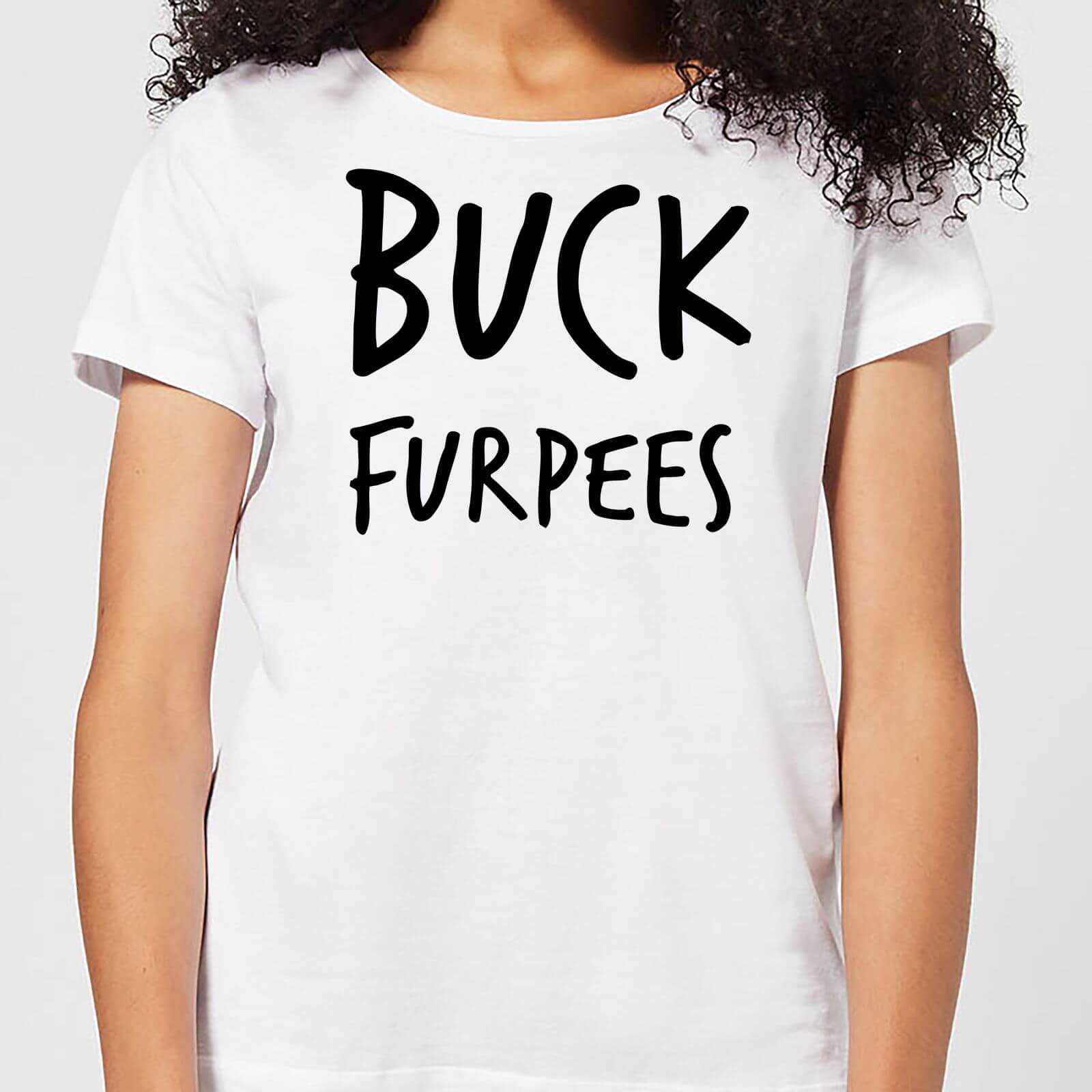 Buck Furpees Women's T-Shirt - White - 4XL - White