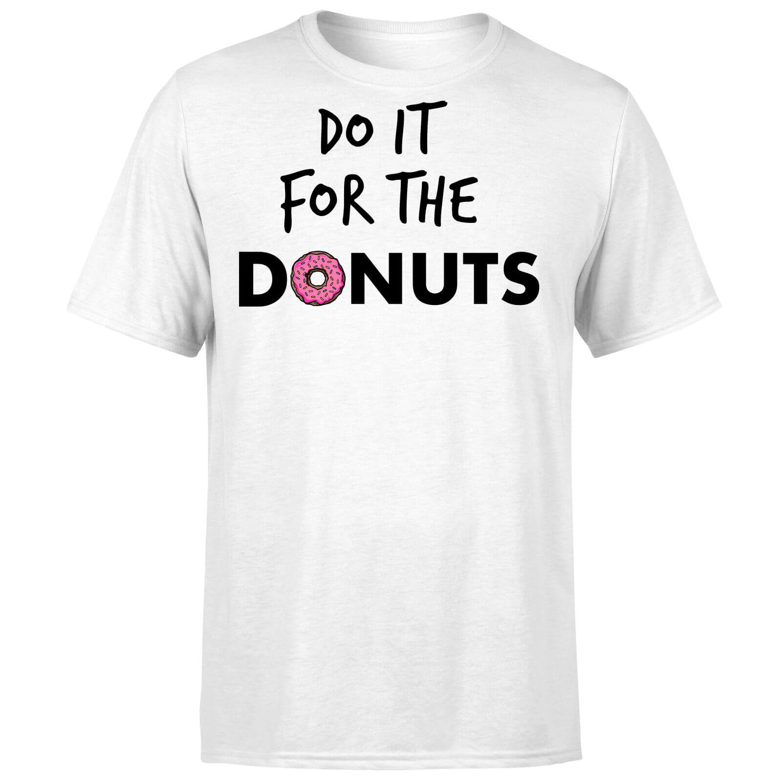 Do it for Donuts T-Shirt - White - S - White