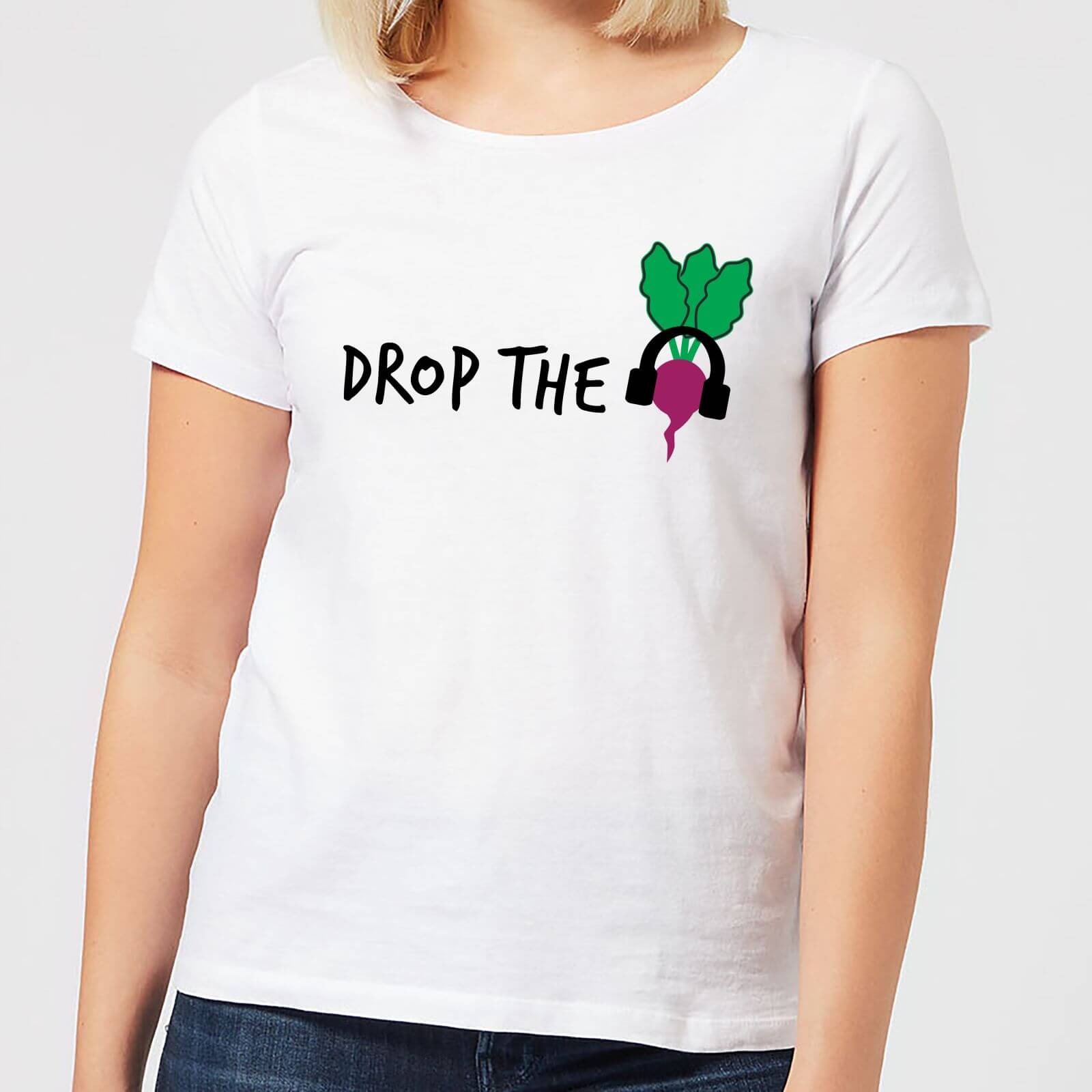 Drop the Beet Women's T-Shirt - White - L - White