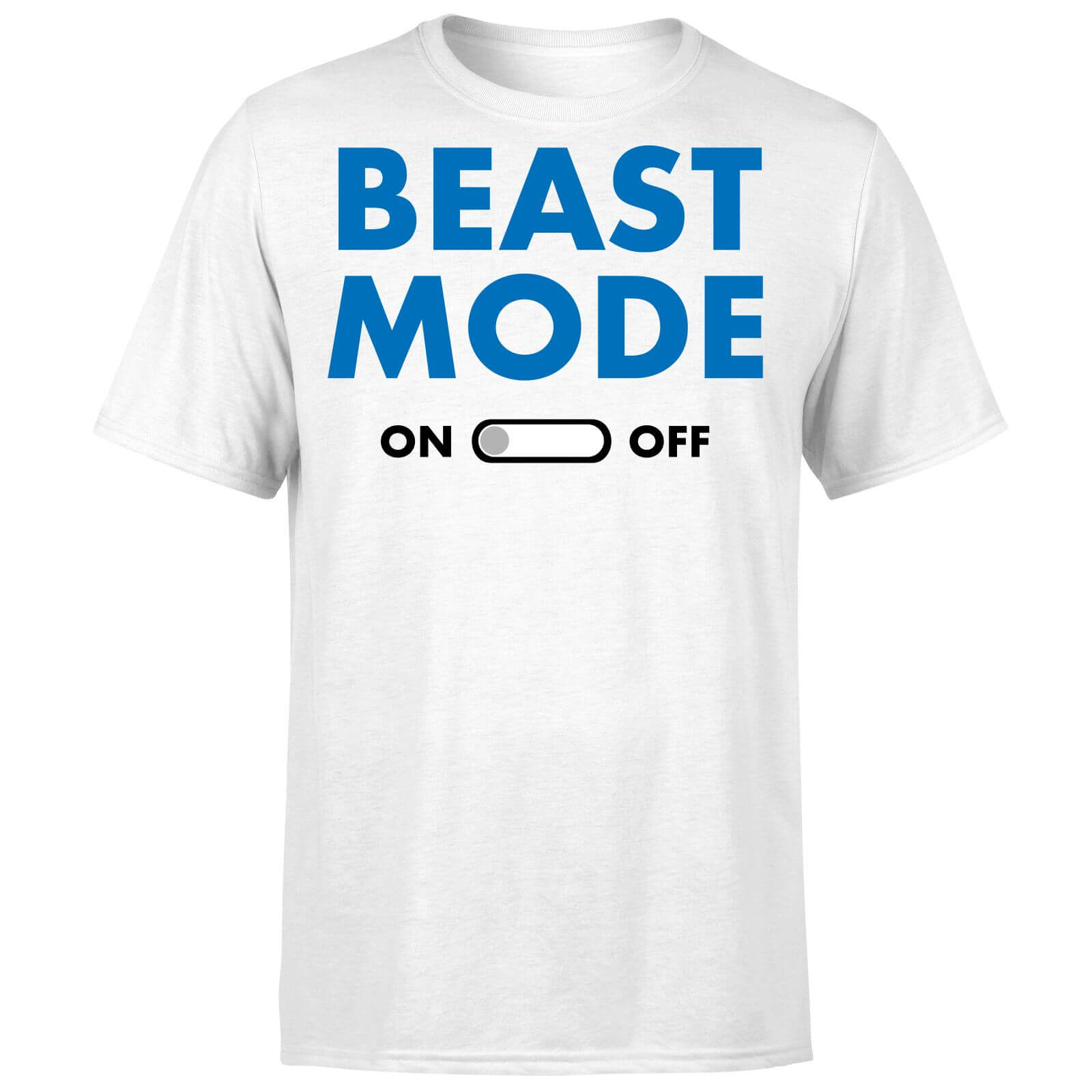 Beast Mode On T-Shirt - White - 3XL - White