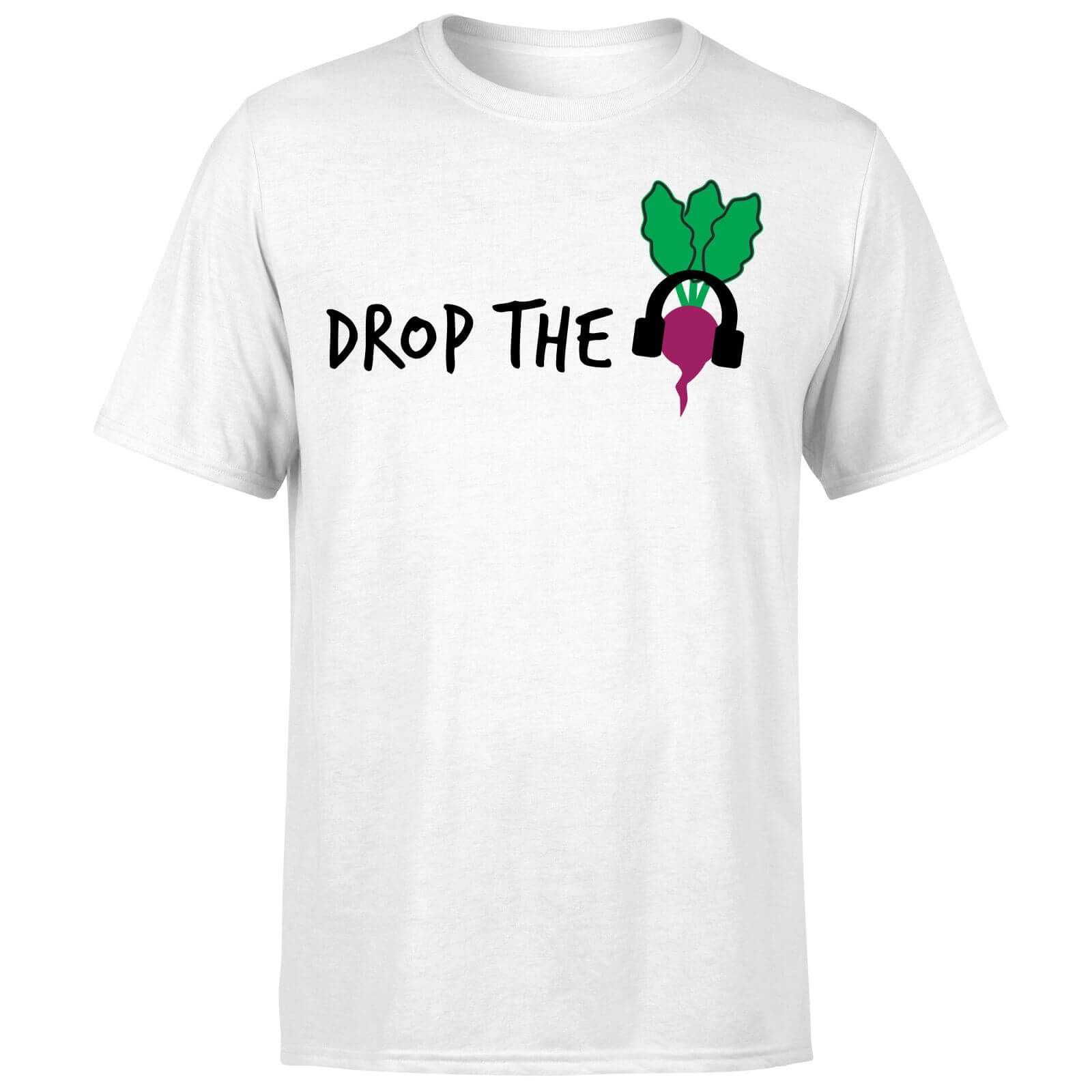Drop the Beet T-Shirt - White - 3XL - White