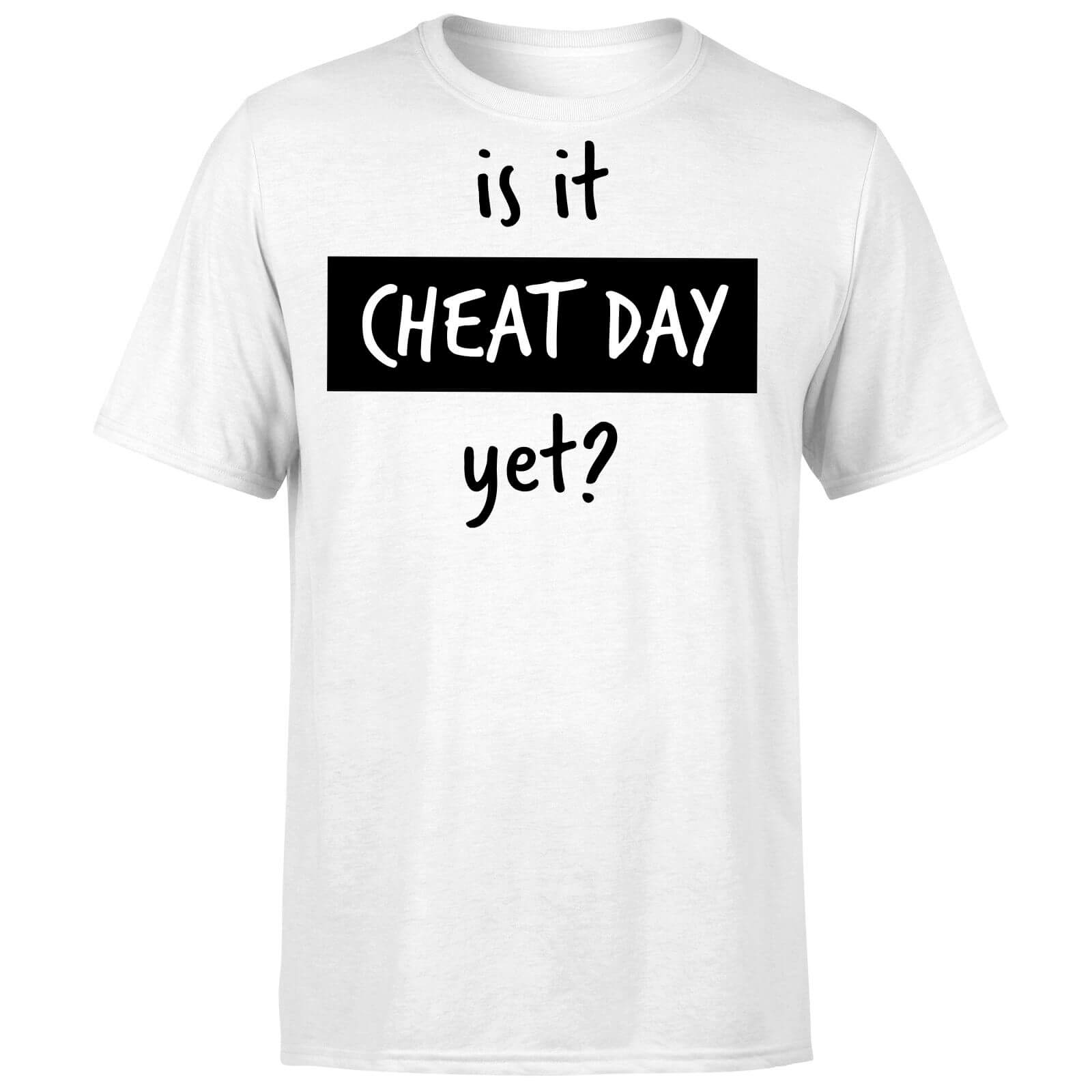 Is it Cheat Day T-Shirt - White - M - White