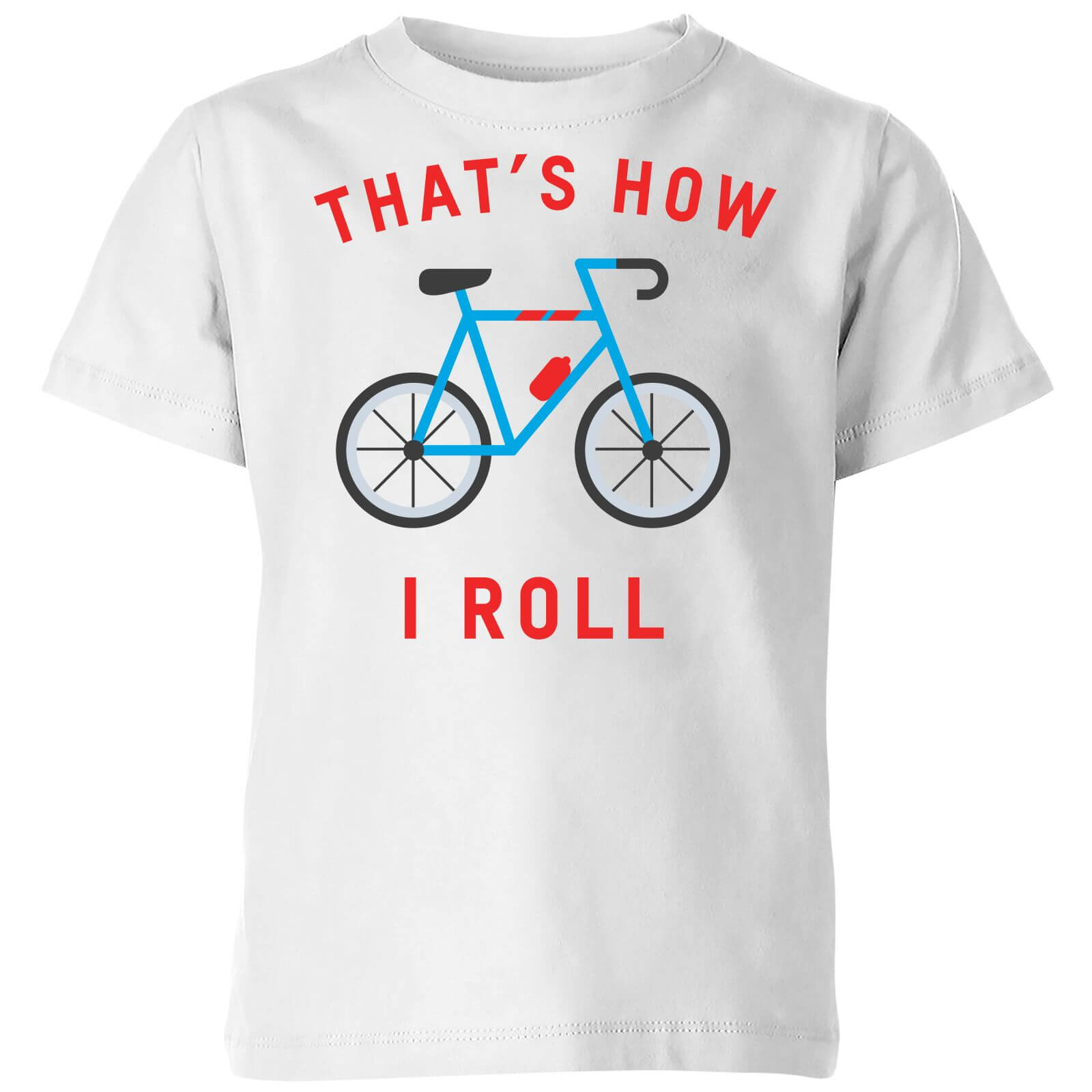 My Little Rascal Thats How I Roll Kids' T-Shirt - White - 3-4 Years - White