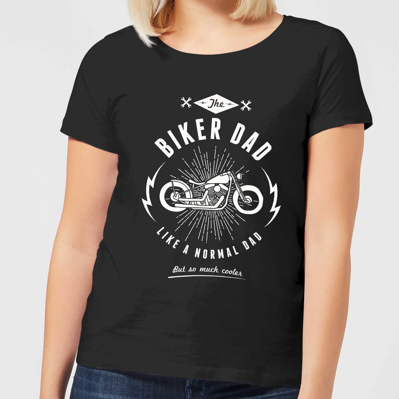

Biker Dad Women's T-Shirt - Black - 3XL - Nero