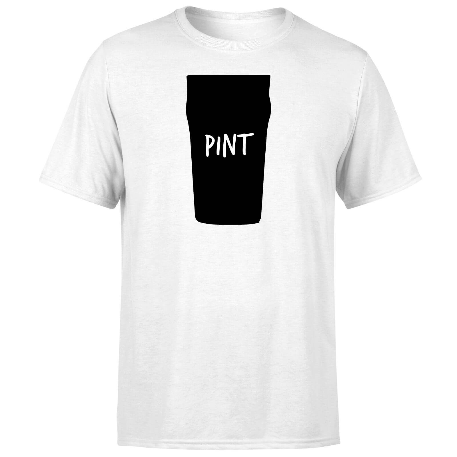 Full Pint T-Shirt - White - 3XL - White