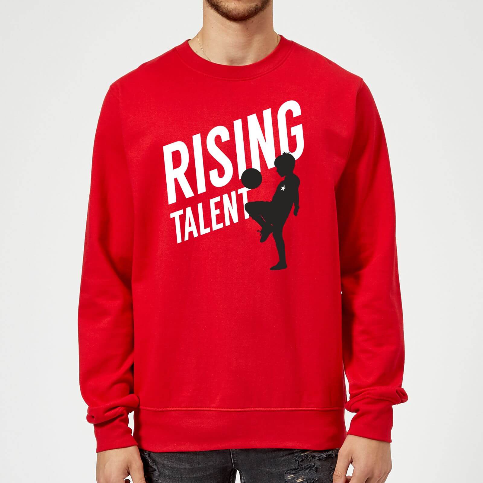 Rising Talent Sweatshirt - Red - M - Red