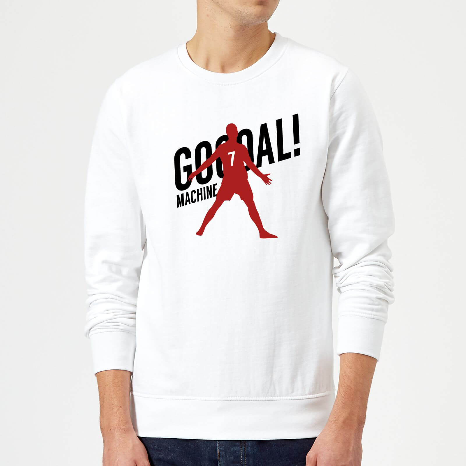 Goal Machine Sweatshirt - White - S - White