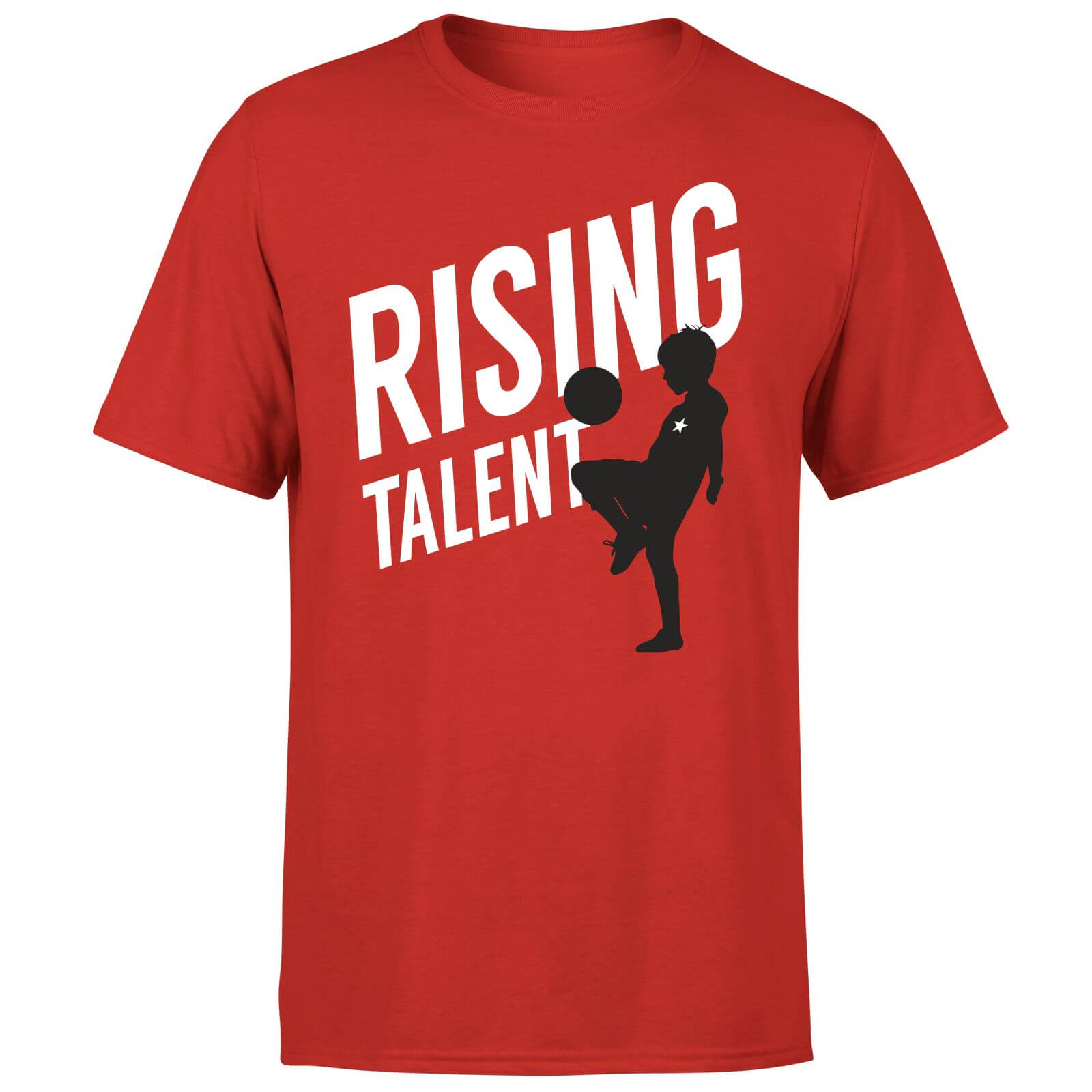 rising talent t-shirt - red - s - red