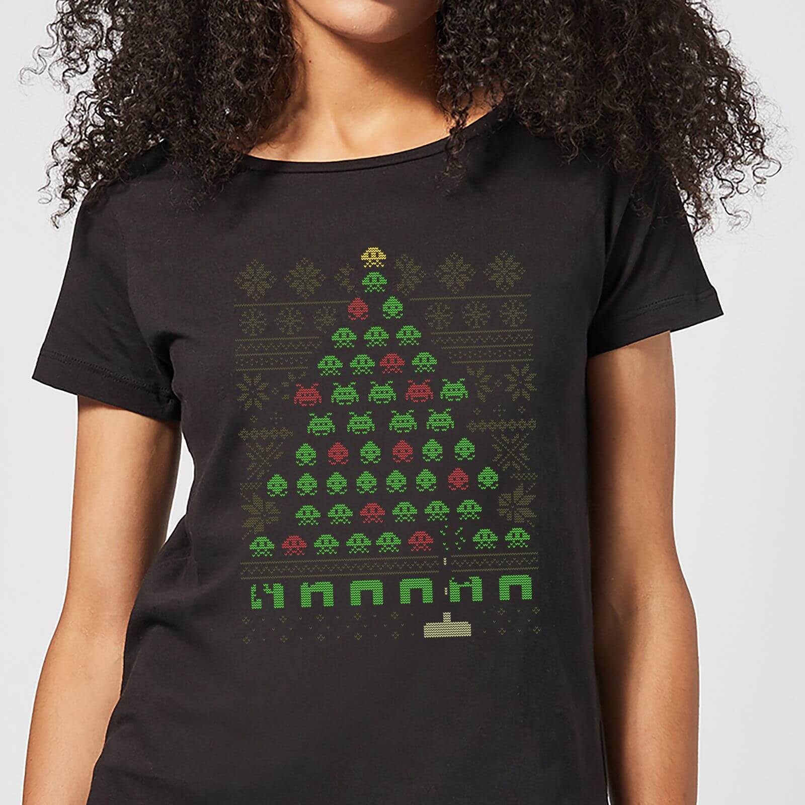Invaders From Space Women's T-Shirt - Black - 3XL - Nero