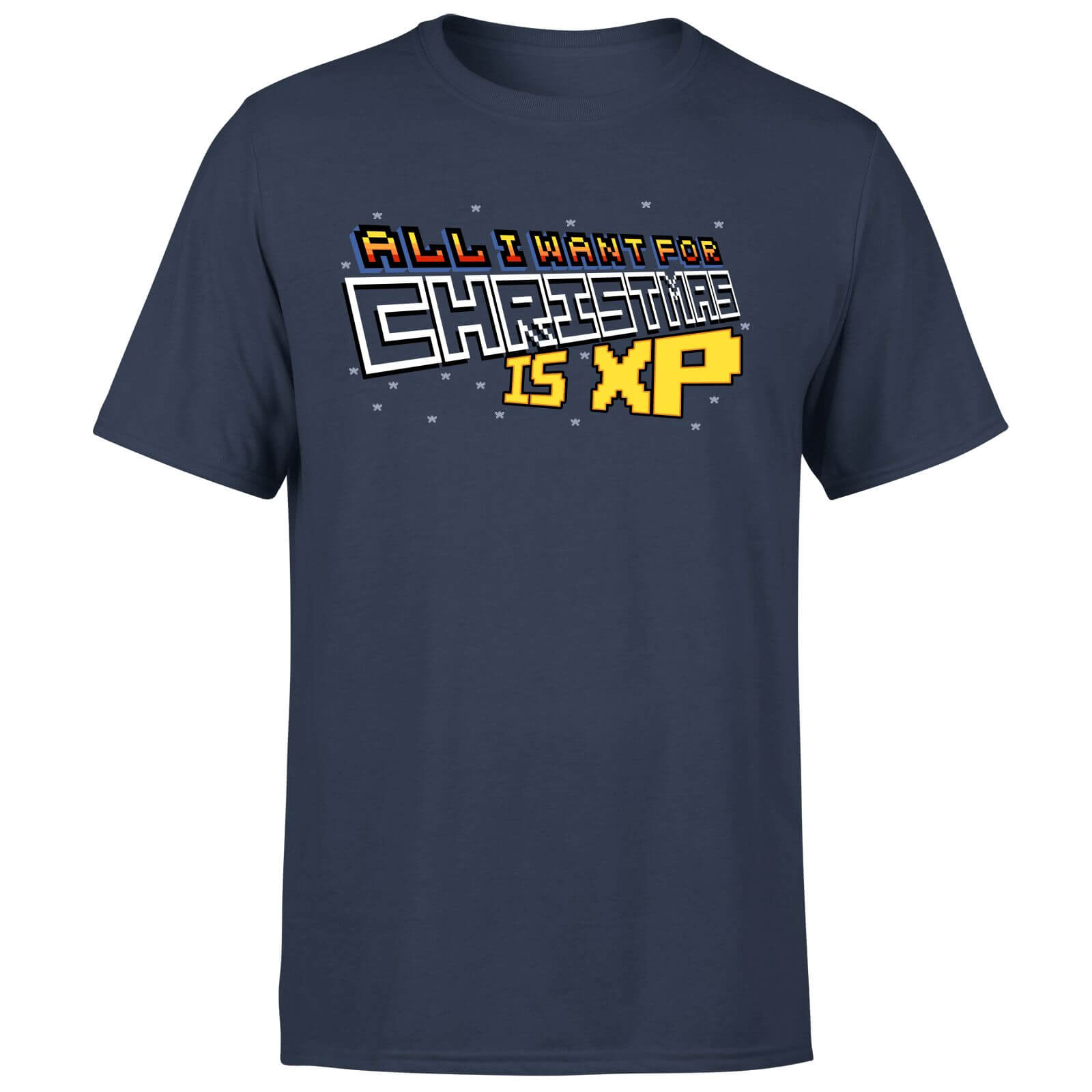 All I Want For Xmas Is XP T-Shirt - Navy - S - Navy