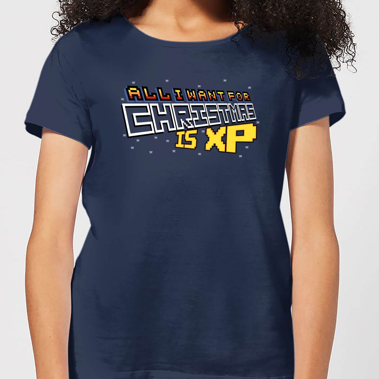 All I Want For Xmas Is XP Women's T-Shirt - Navy - M - Navy