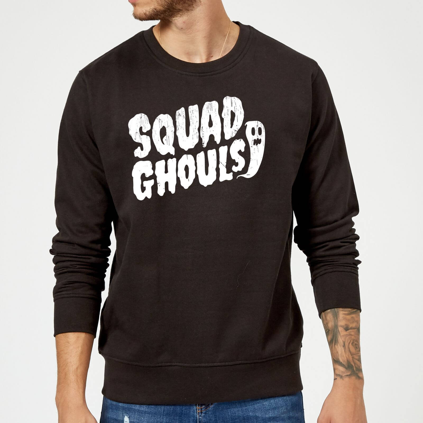 Squad Ghouls Sweatshirt - Black - 5XL - Black
