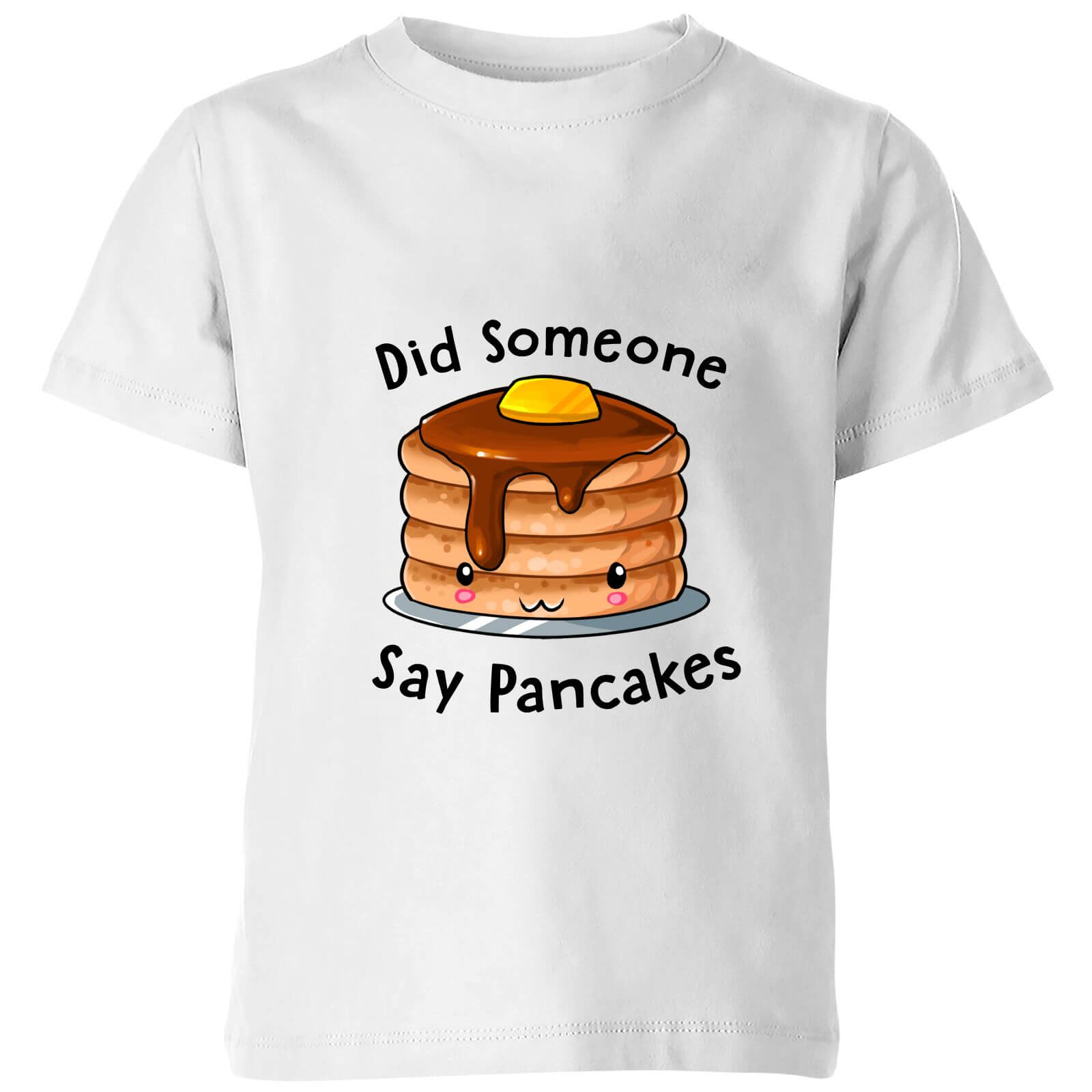 My Little Rascal Did Someone Say Pancakes Kids' T-Shirt - White - 3-4 Years - White