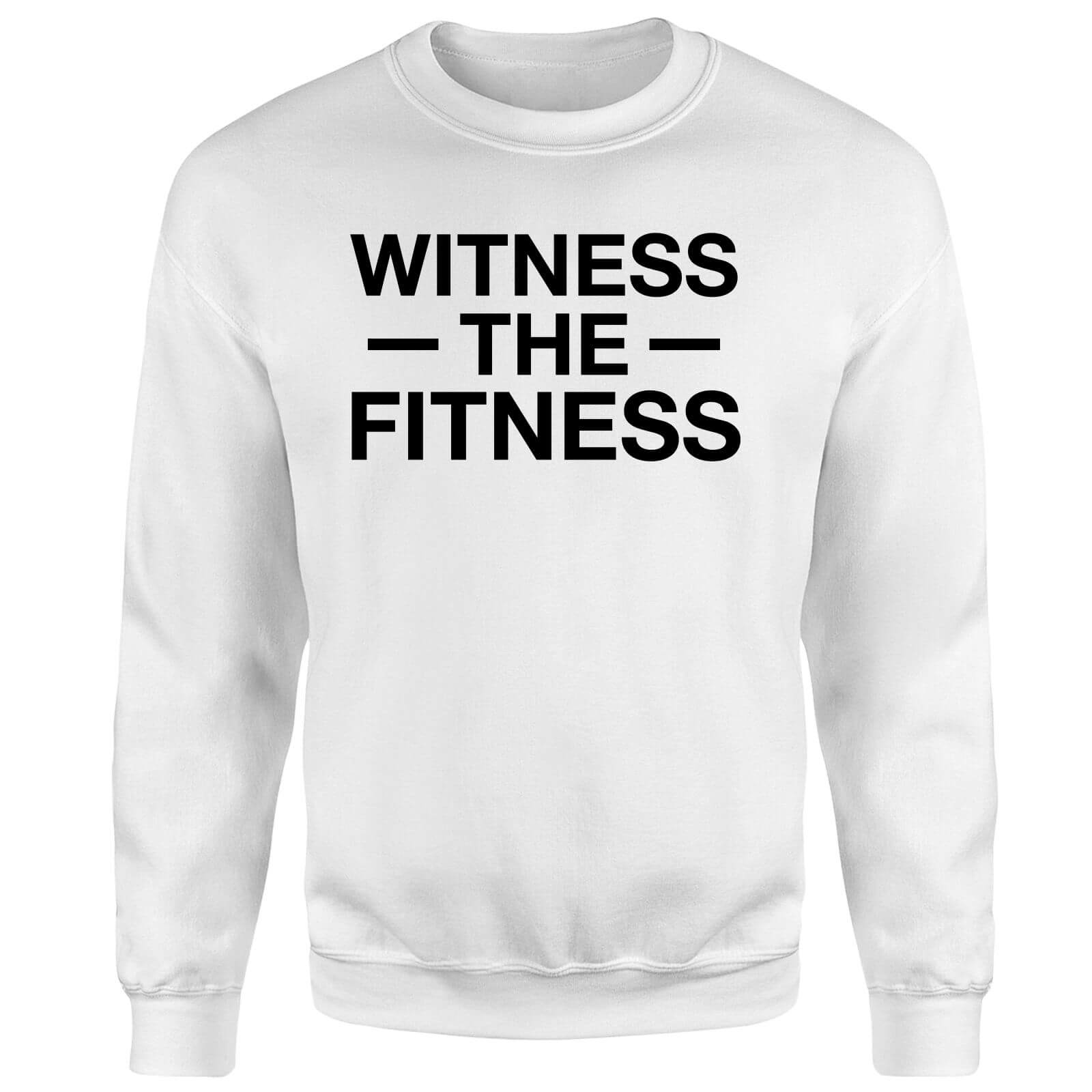 Witness the Fitness Sweatshirt - White - S - White