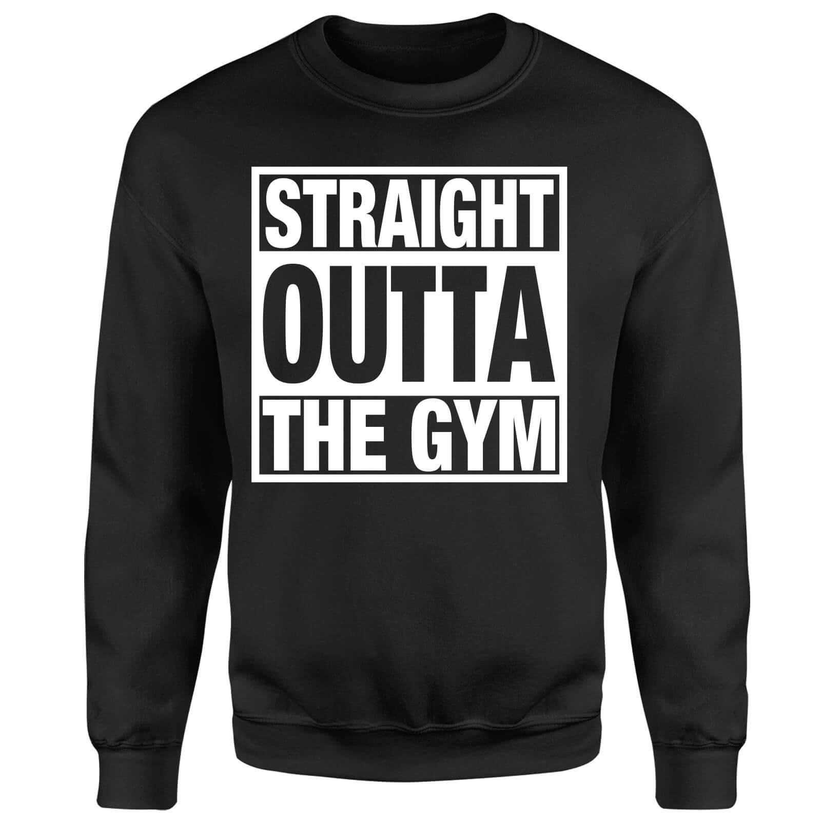 Straight Outta the Gym Sweatshirt - Black - S - Black