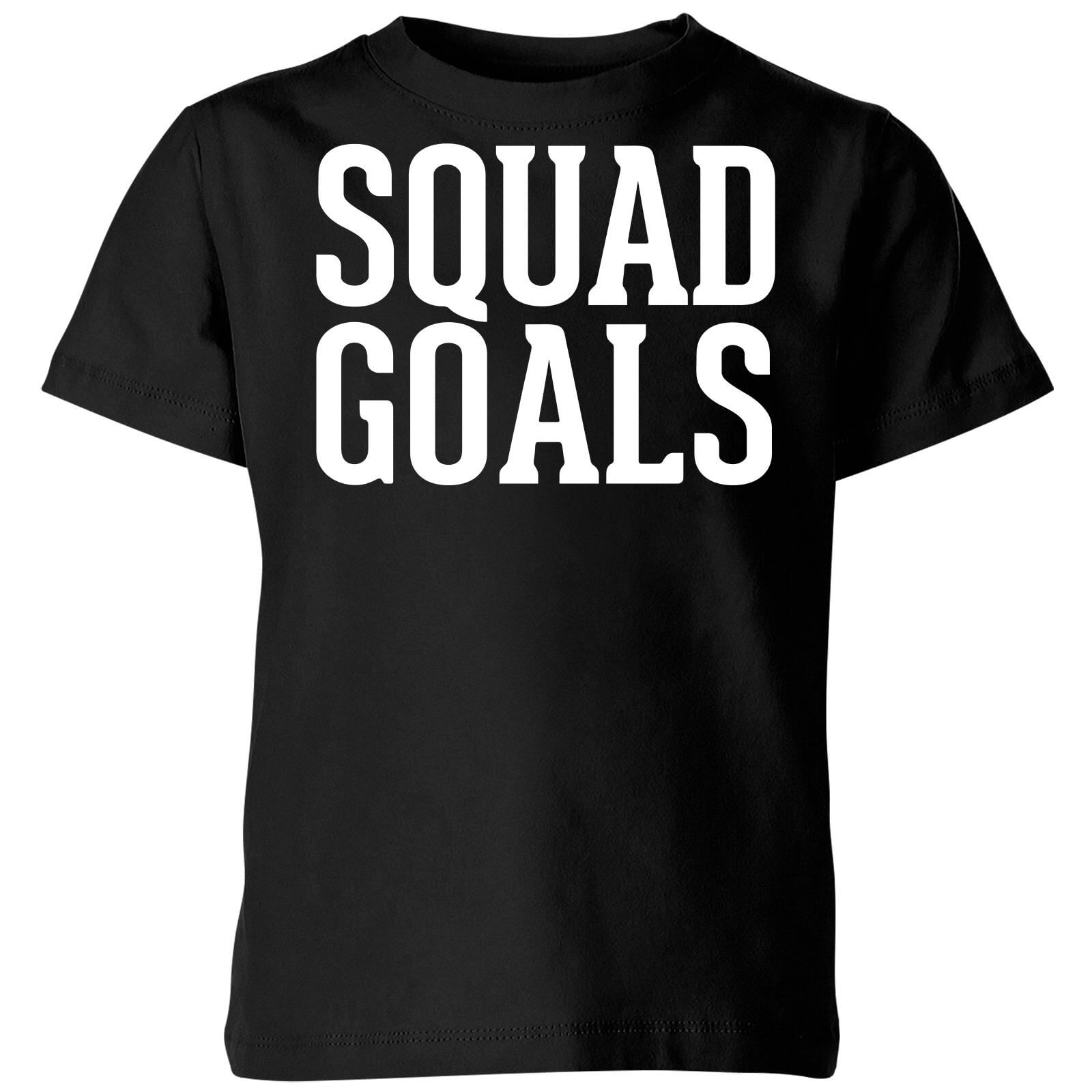 Squad Goals Kids' T-Shirt - Black - 3-4 Years - Black
