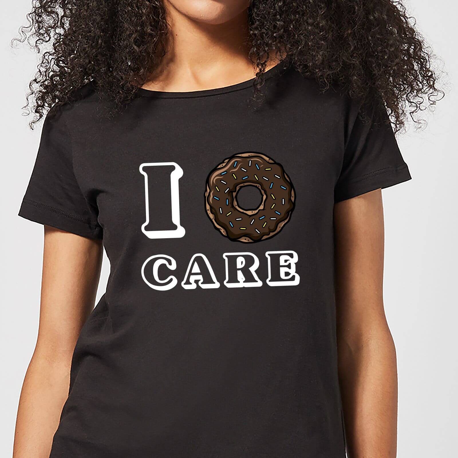 I Donut Care Women's T-Shirt - Black - 3XL - Black