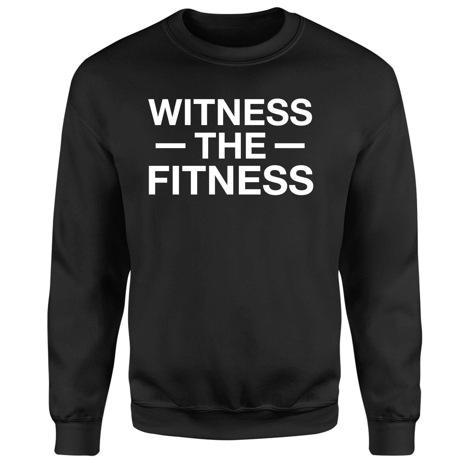Witness the Fitness Sweatshirt - Black - S - Black