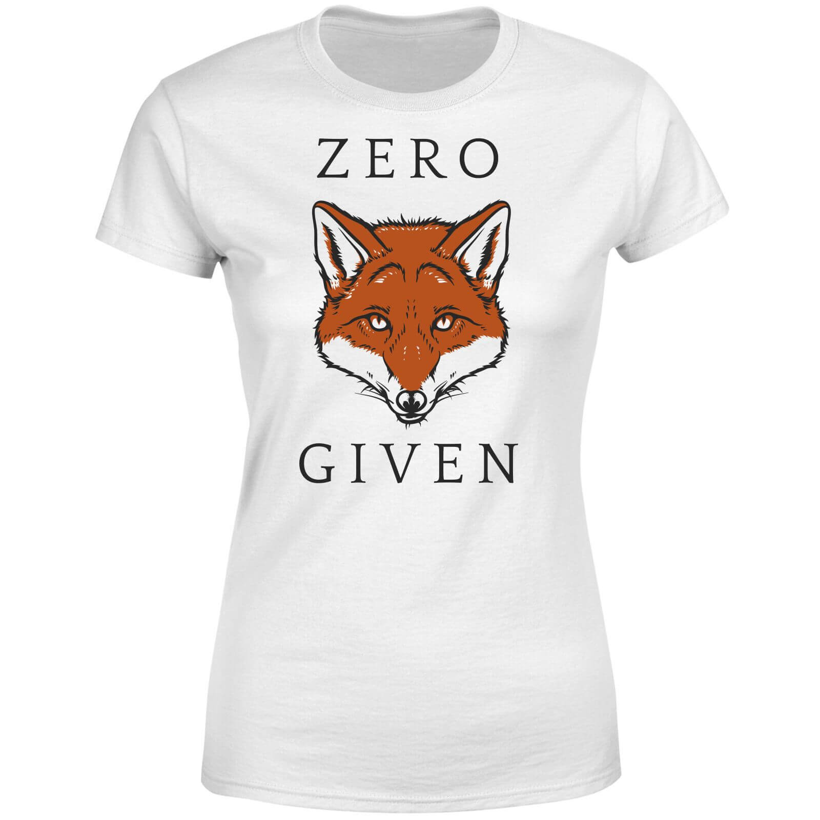 Zero Fox Given Women's T-Shirt - White - S - White