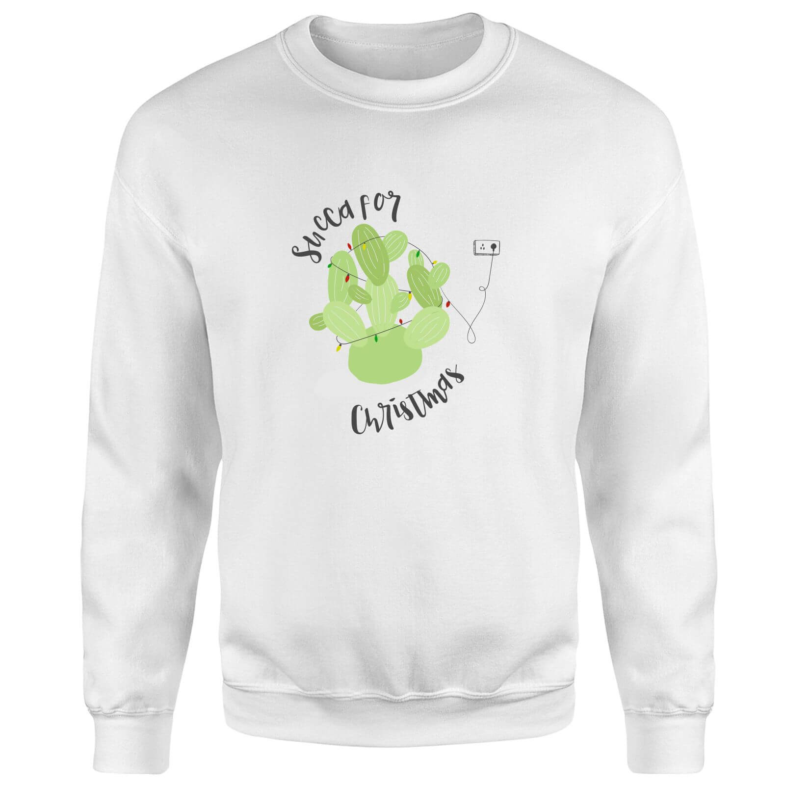 Succa For Christmas Sweatshirt - White - S - White