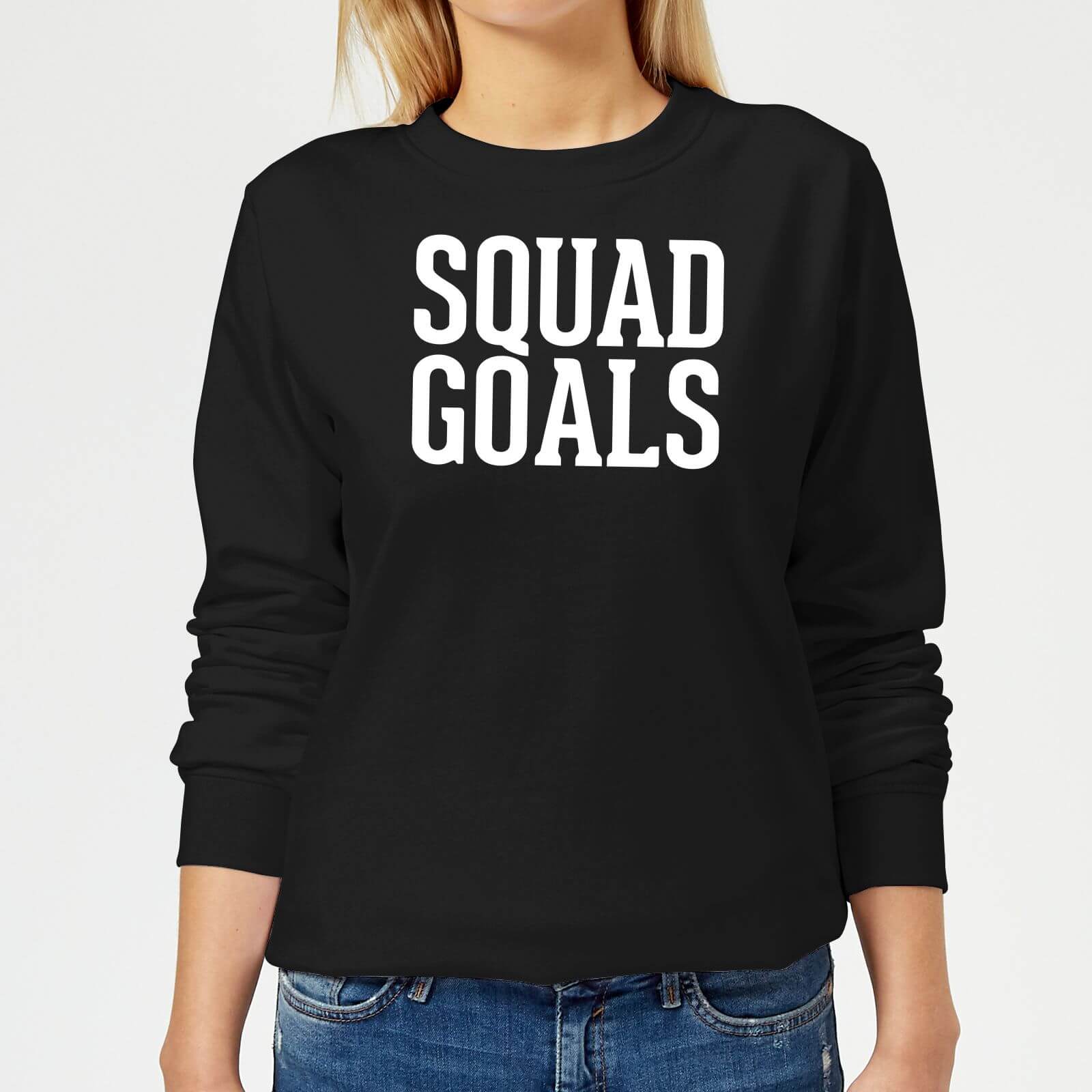 Squad Goals Women's Sweatshirt - Black - XS - Black