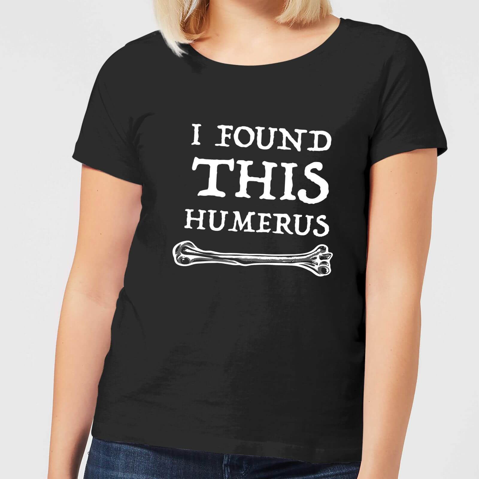 I Found This Humerus Women's T-shirt - Black - 3XL - Black