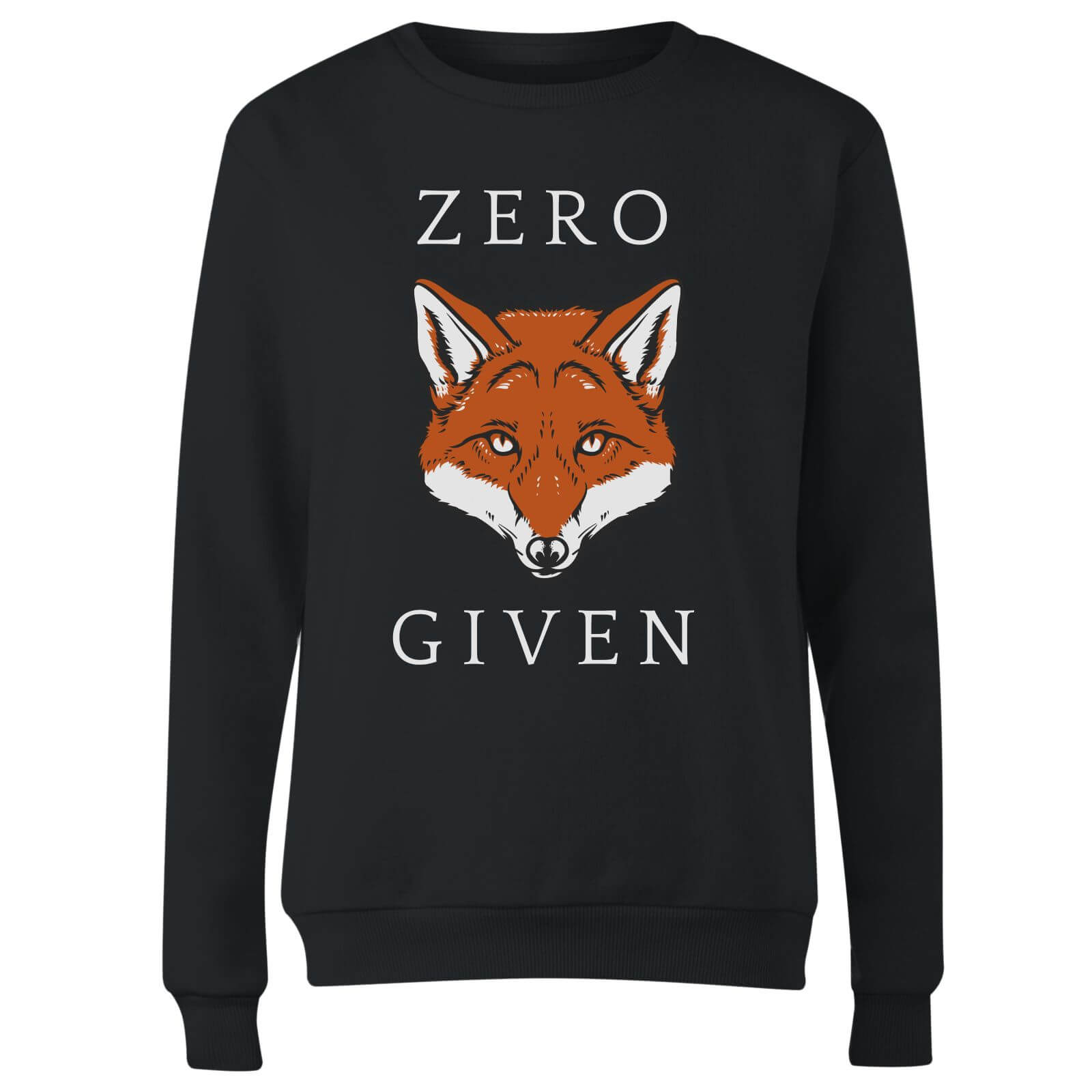 Zero Fox Given Women's Sweatshirt - Black - S - Black