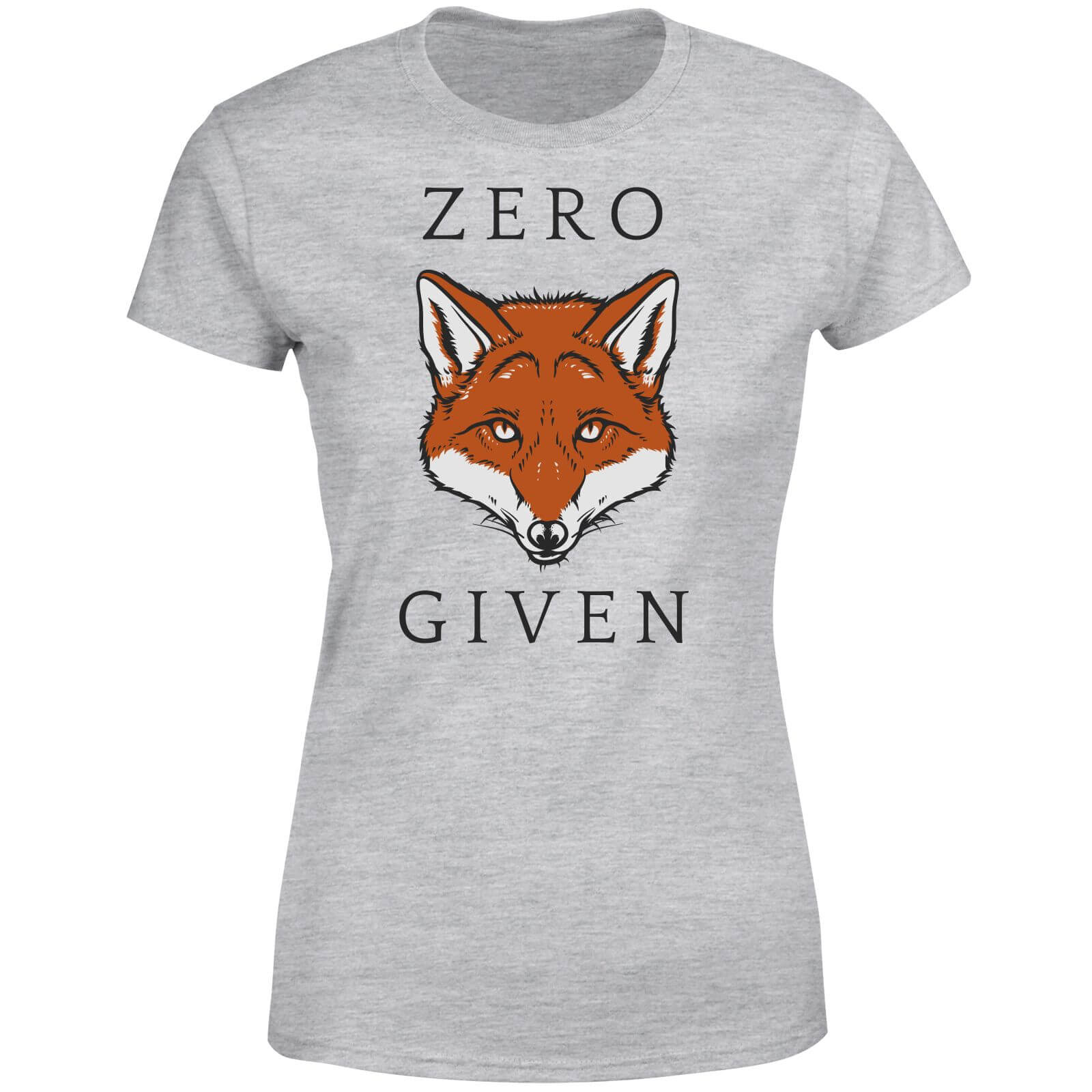 Zero Fox Given Women's T-Shirt - Grey - S - Grey
