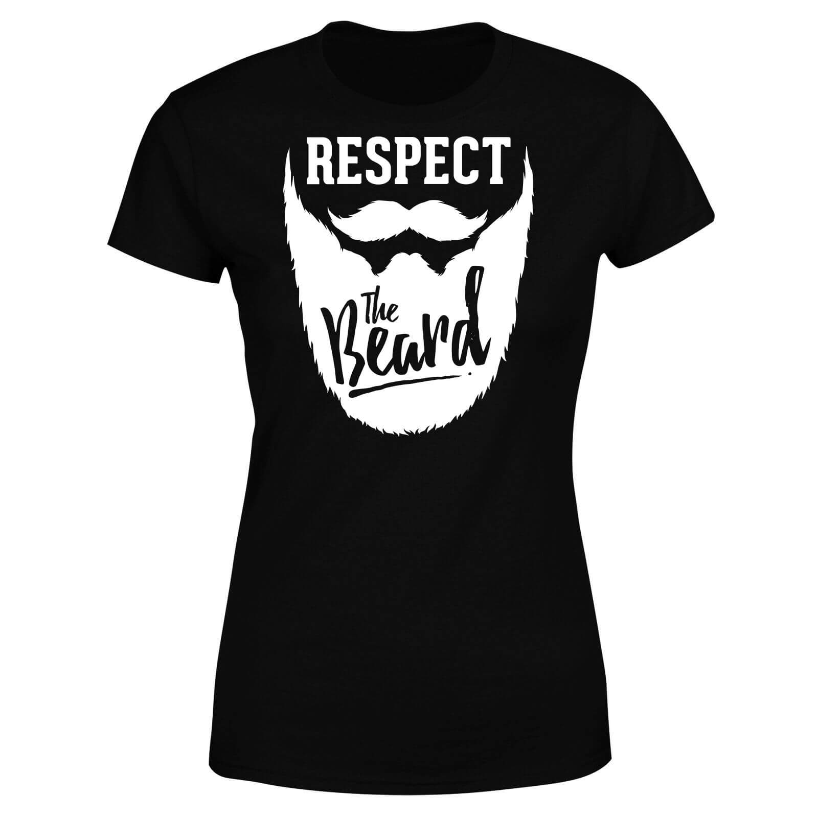 Respect the Beard Women's T-Shirt - Black - S - Black