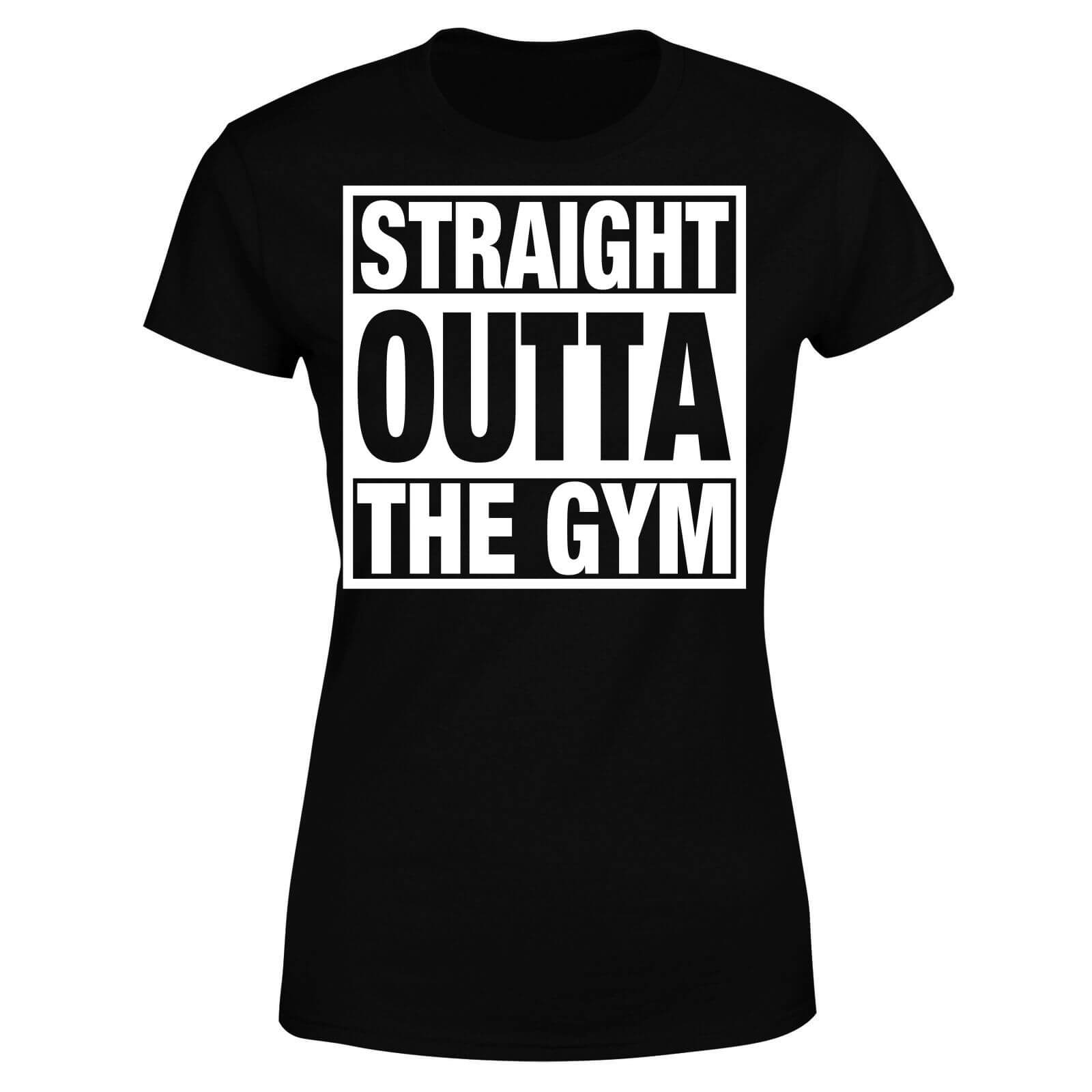 Straight Outta the Gym Women's T-Shirt - Black - S - Black