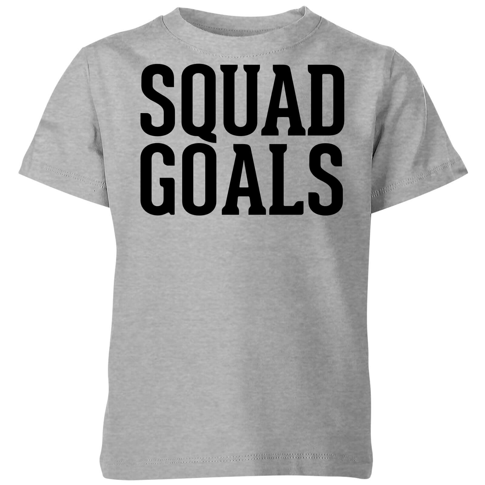Squad Goals Kids' T-Shirt - Grey - 3-4 Years - Grey