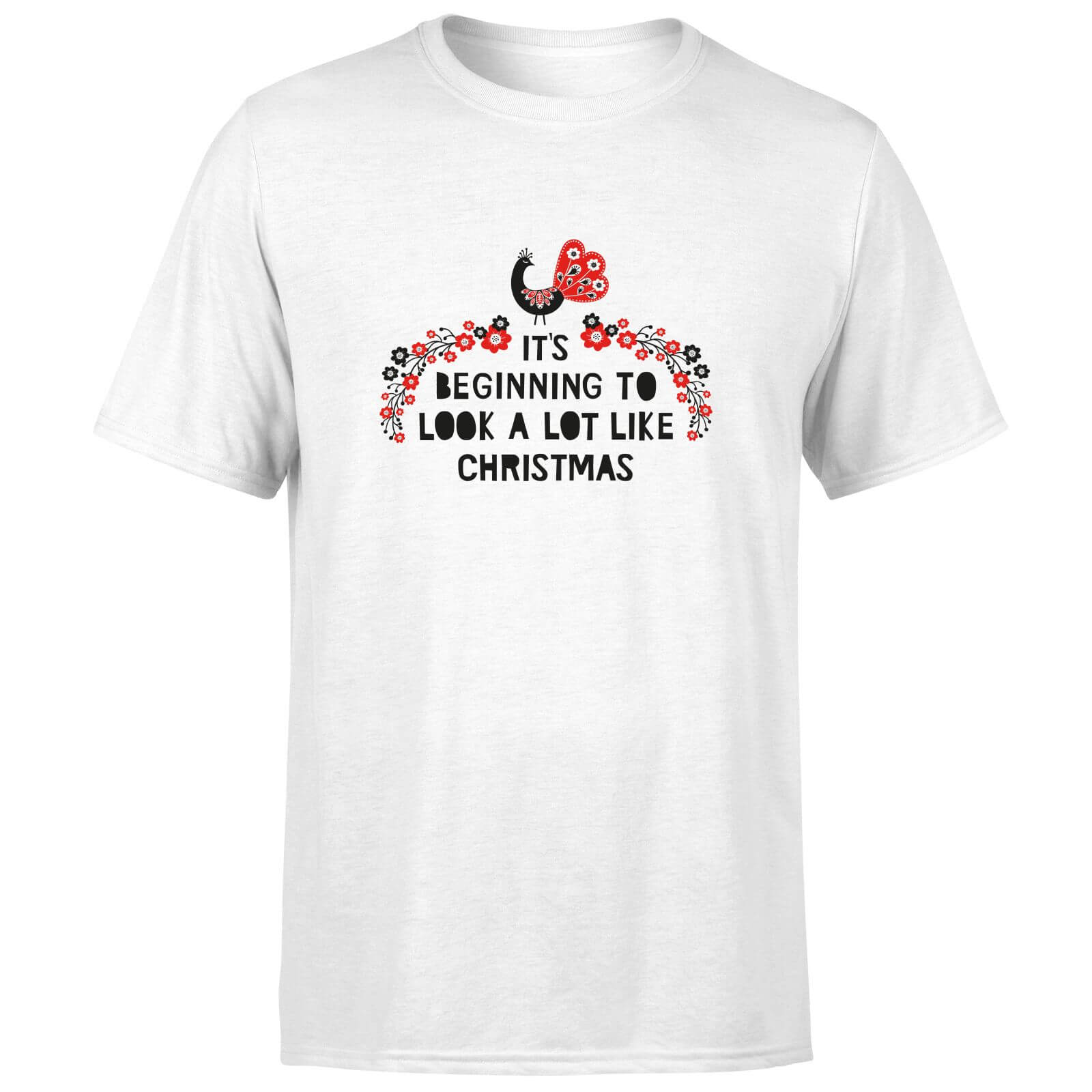 It's Beginning To Look A Lot Like Christmas T-Shirt - White - S - White
