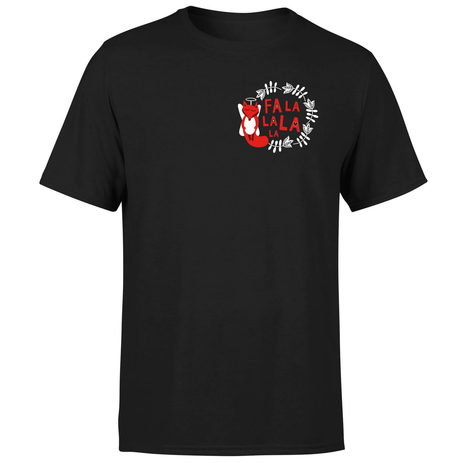 Fa La La La La T-Shirt - Black - S - Black