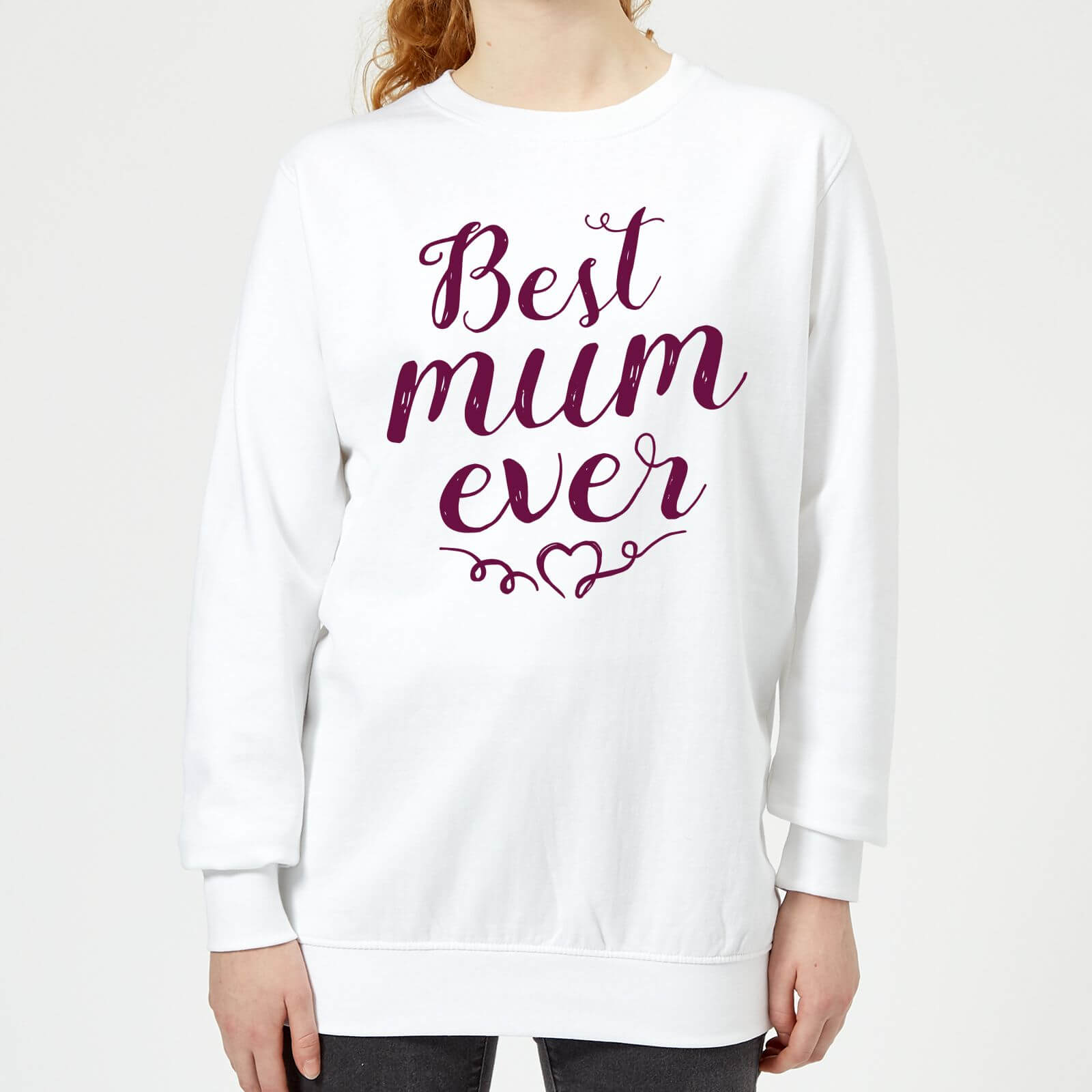 Best Mum Ever Women's Sweatshirt - White - L - White