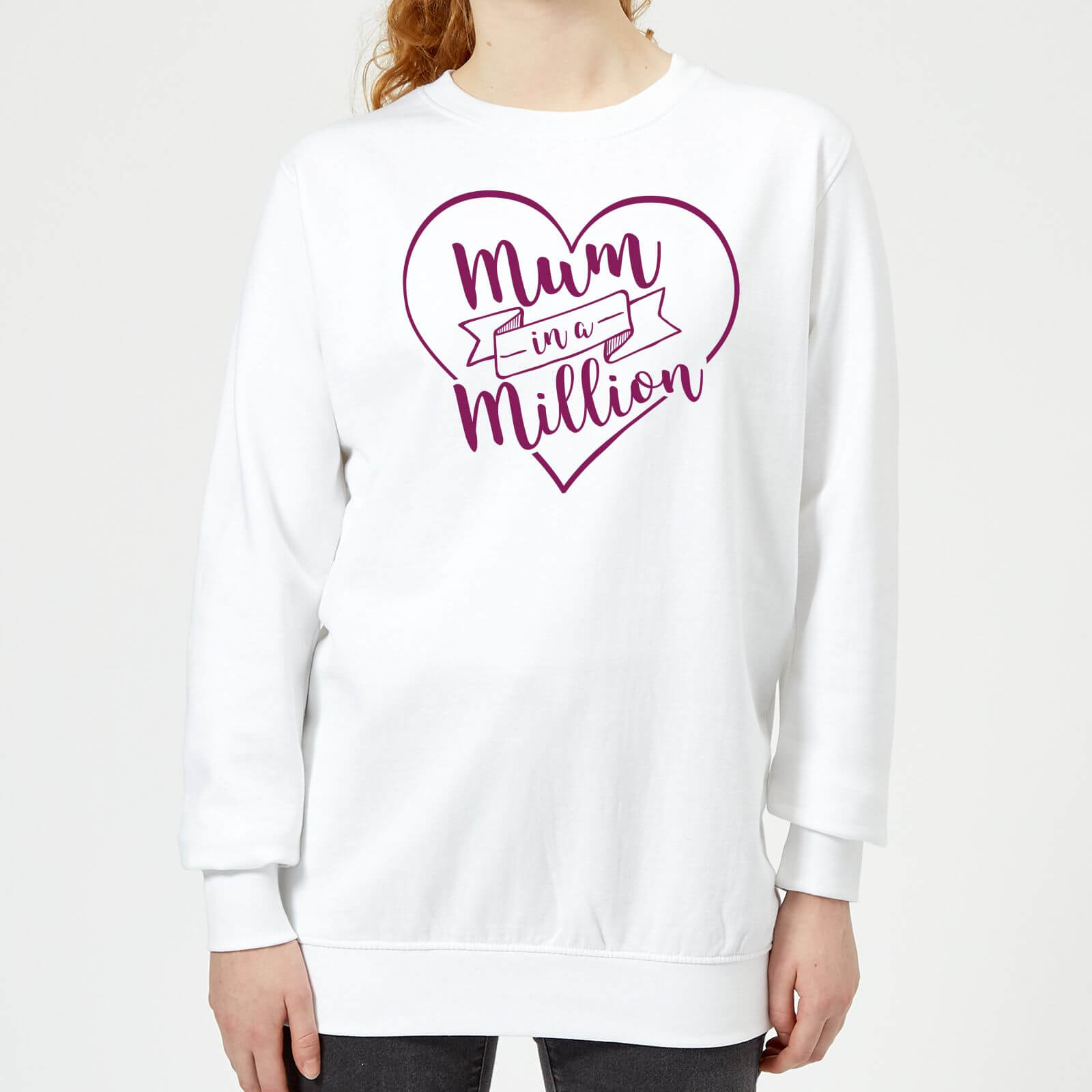Mum in a Million Women's Sweatshirt - White - L - White