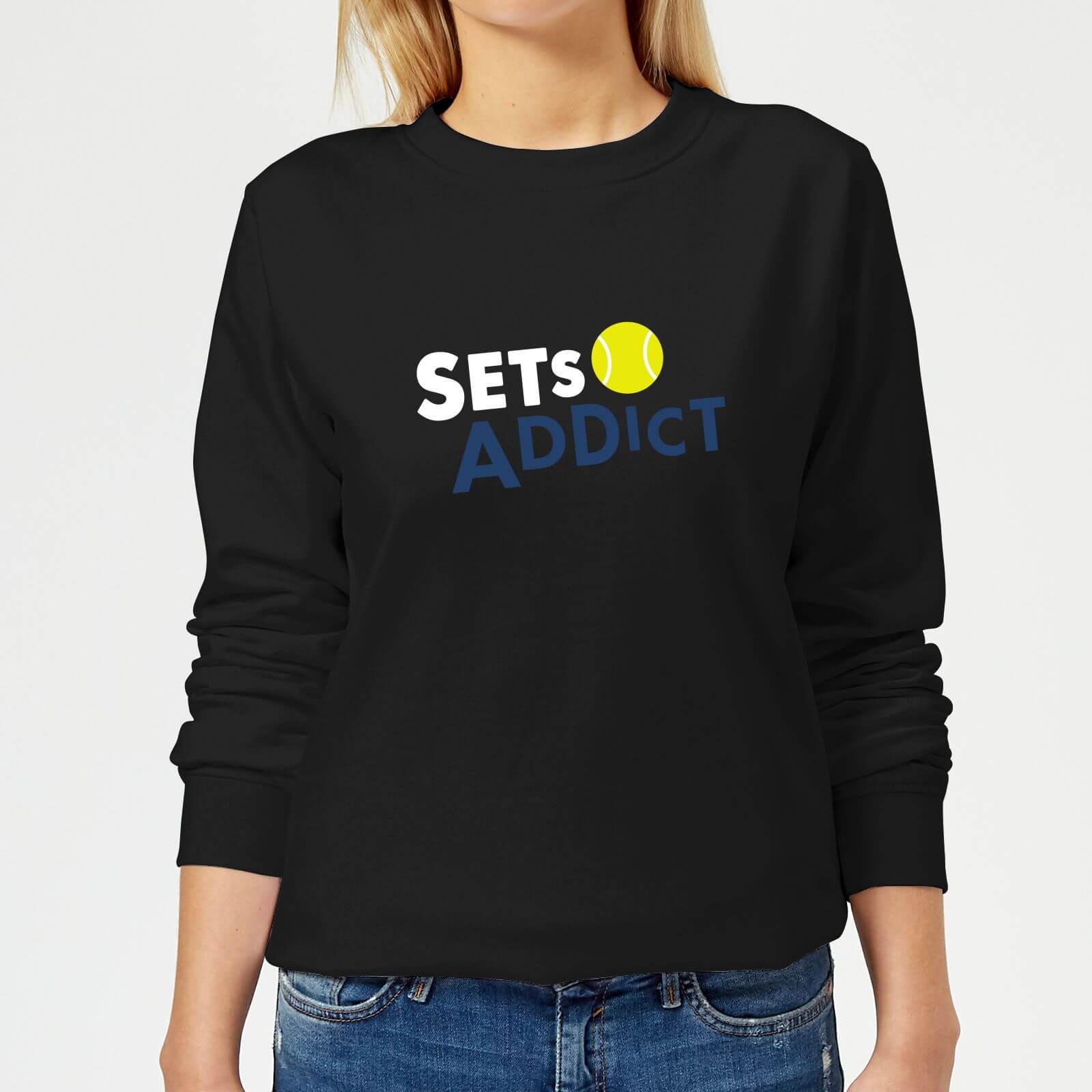 Set Addicts Women's Sweatshirt - Black - XL - Black