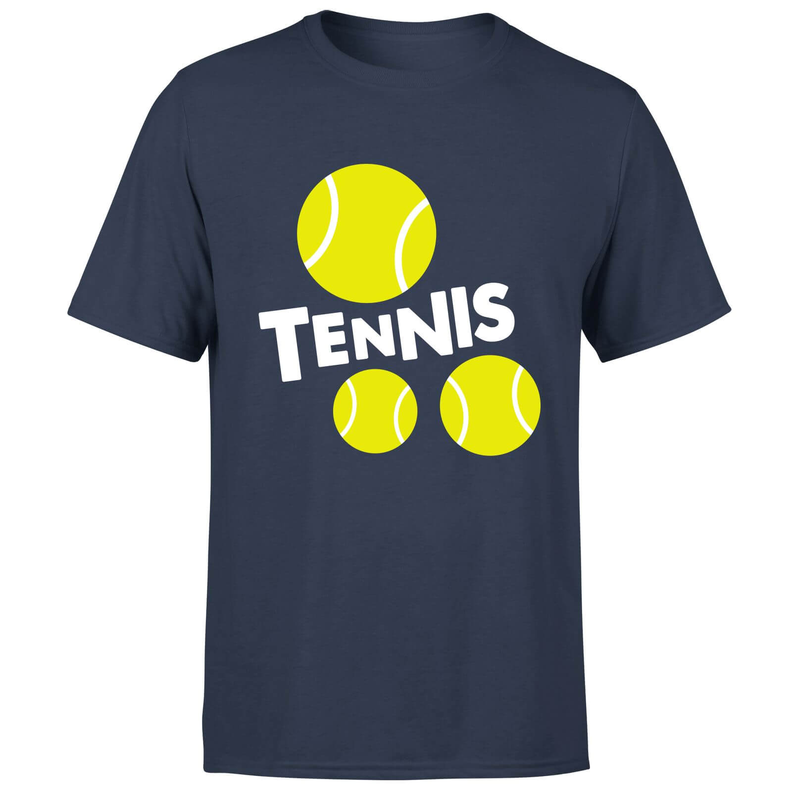 Tennis Balls T-Shirt - Navy - S - Navy