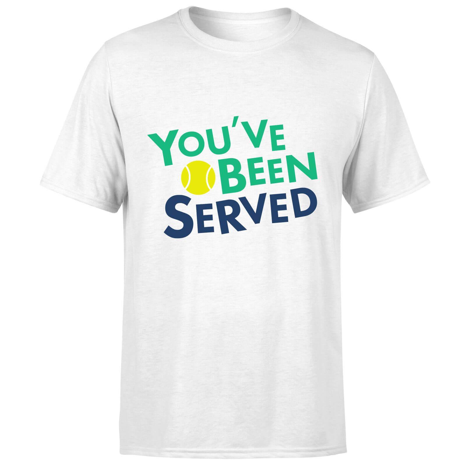 You've Been Served T-Shirt - White - XXL - White