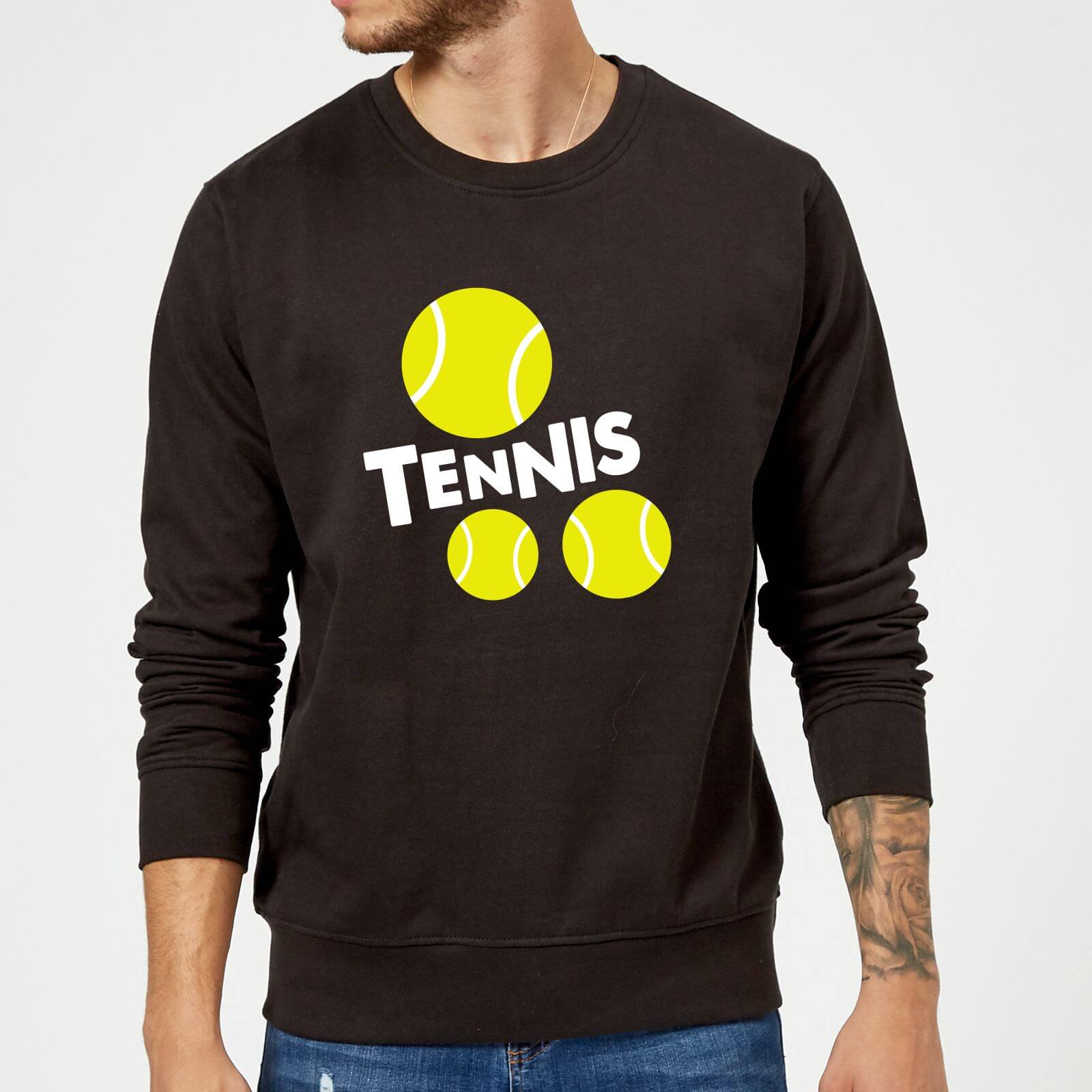 Tennis Balls Sweatshirt - Black - 5XL - Black