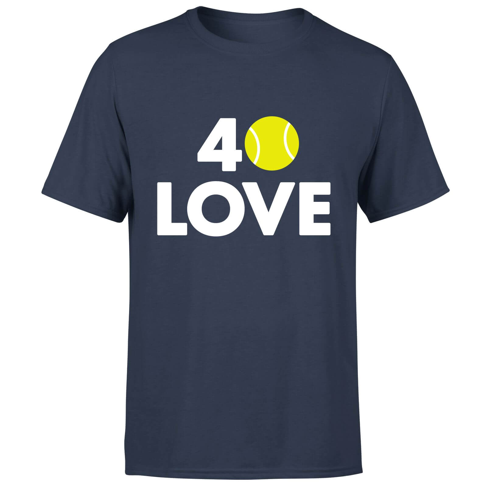 40 Love T-Shirt - Navy - S - Navy