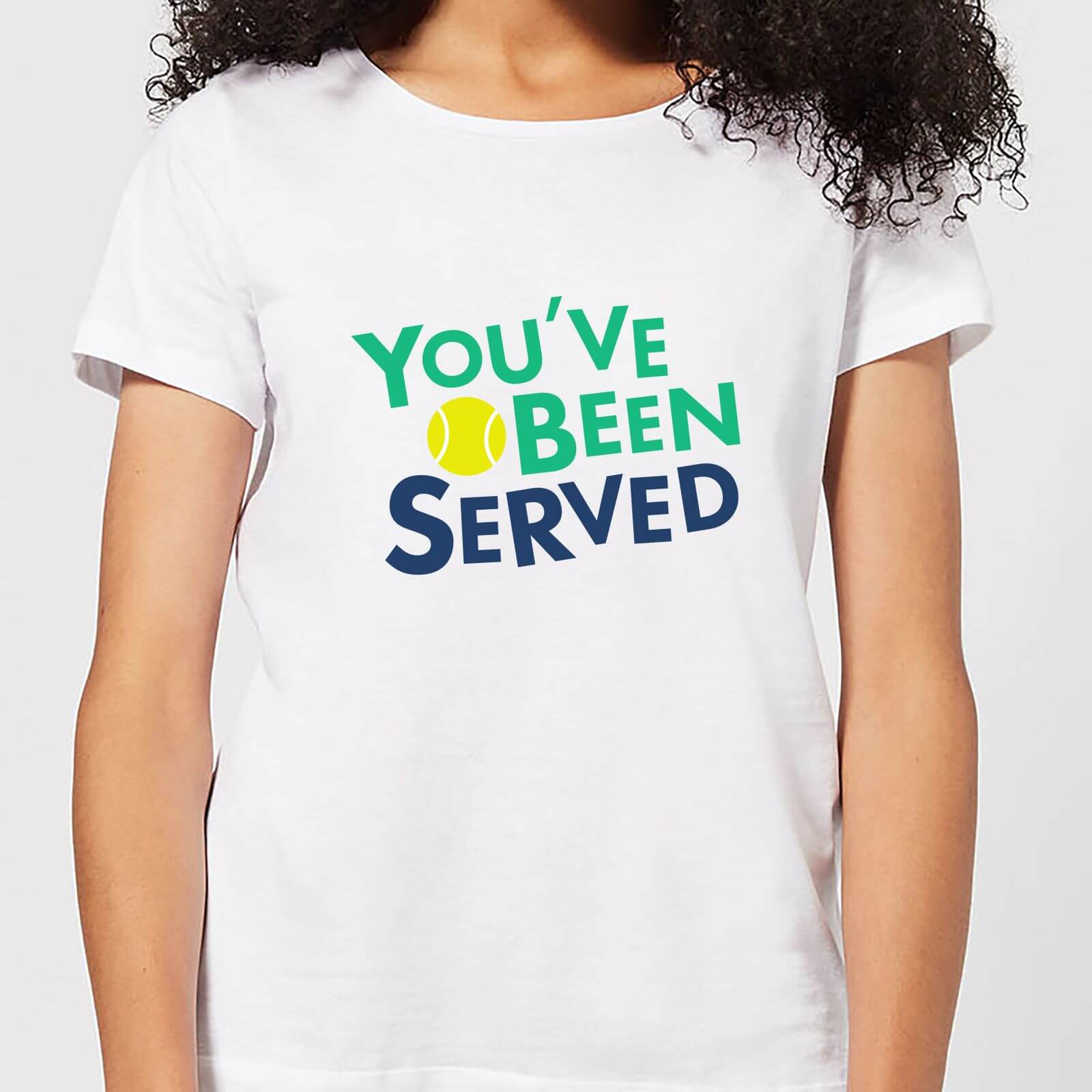 You've Been Served Women's T-Shirt - White - 4XL - White