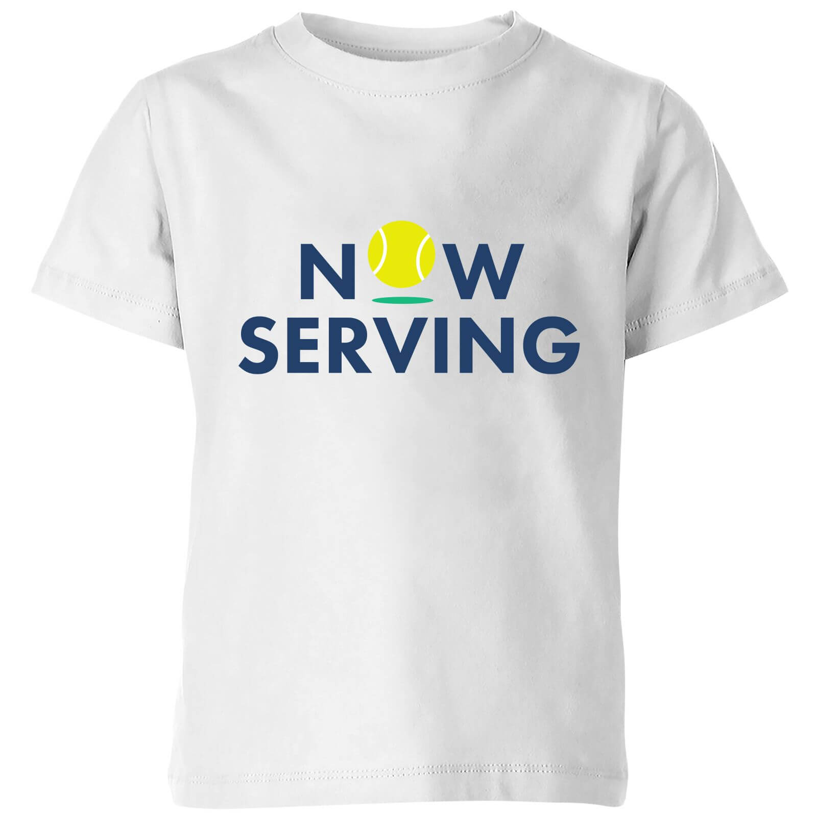 Now Serving Kids' T-Shirt - White - 3-4 Years - White