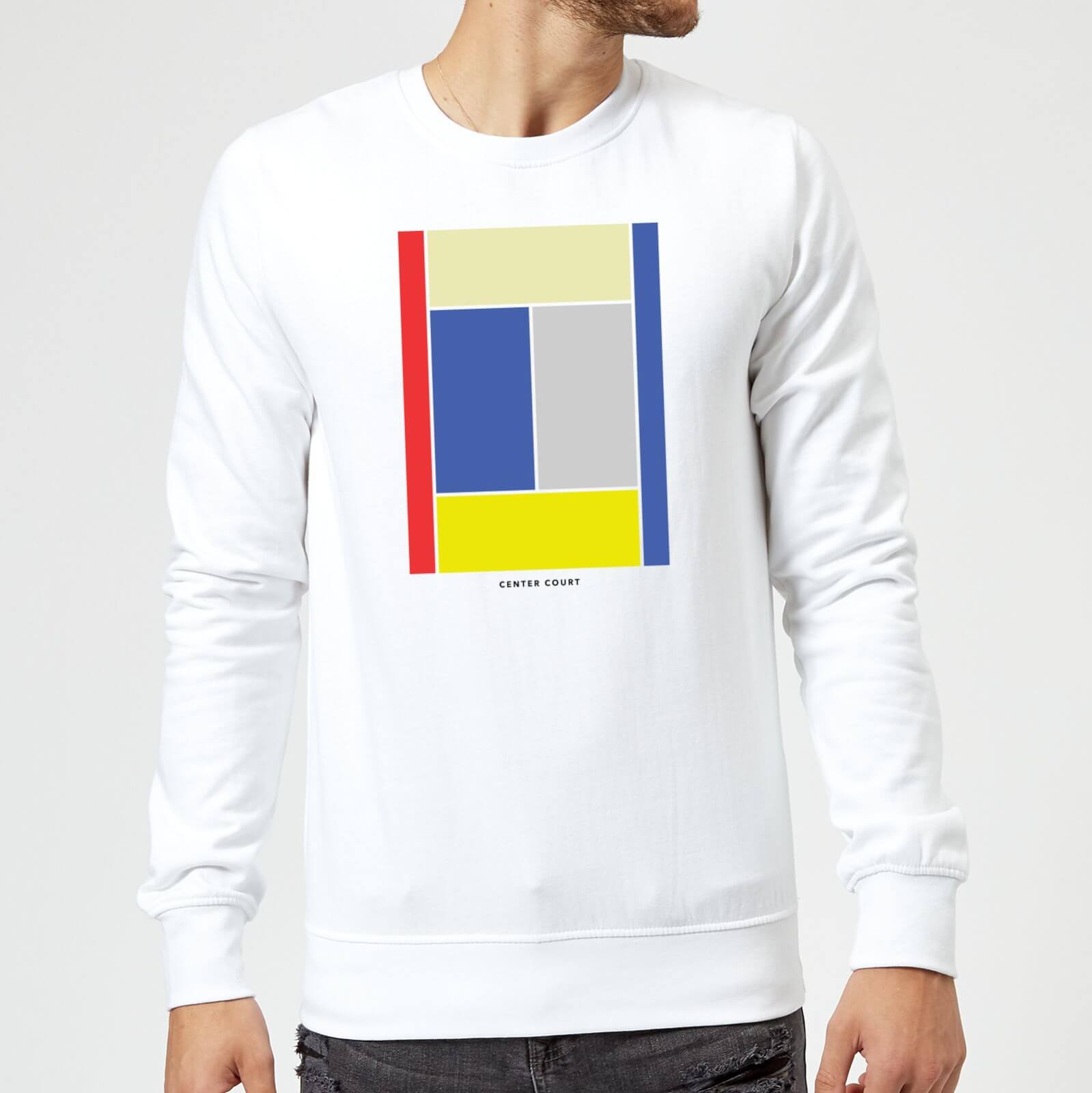 Center Court Sweatshirt - White - S - White