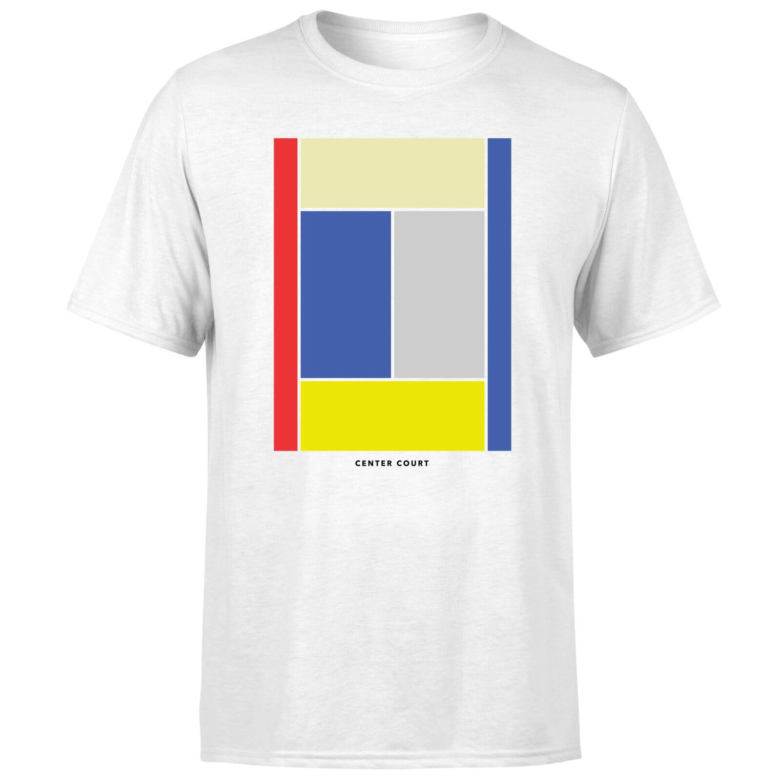 Center Court T-Shirt - White - 3XL - White