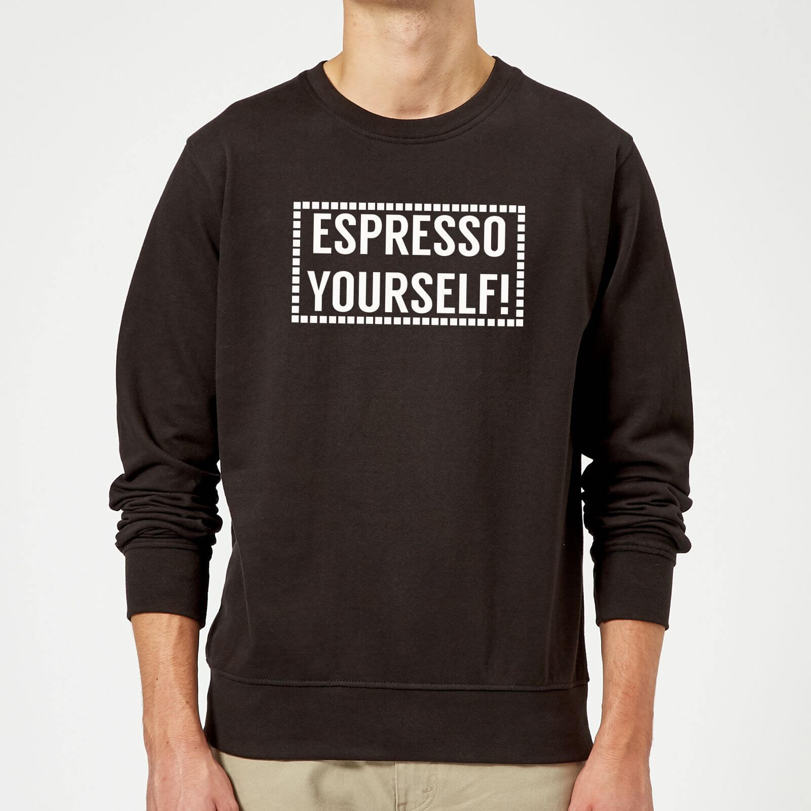 Espresso Yourself Sweatshirt - Black - 5XL - Black