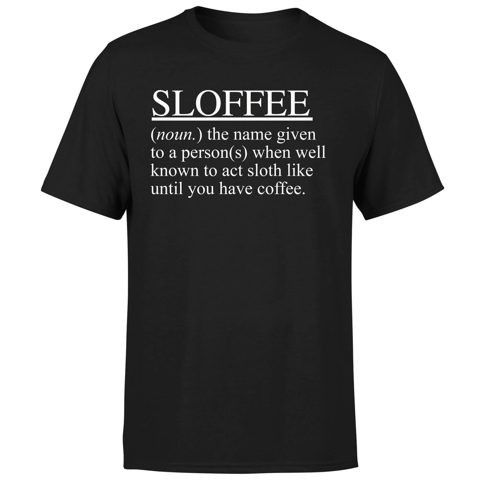 Sloffee T-Shirt - Black - S - Black