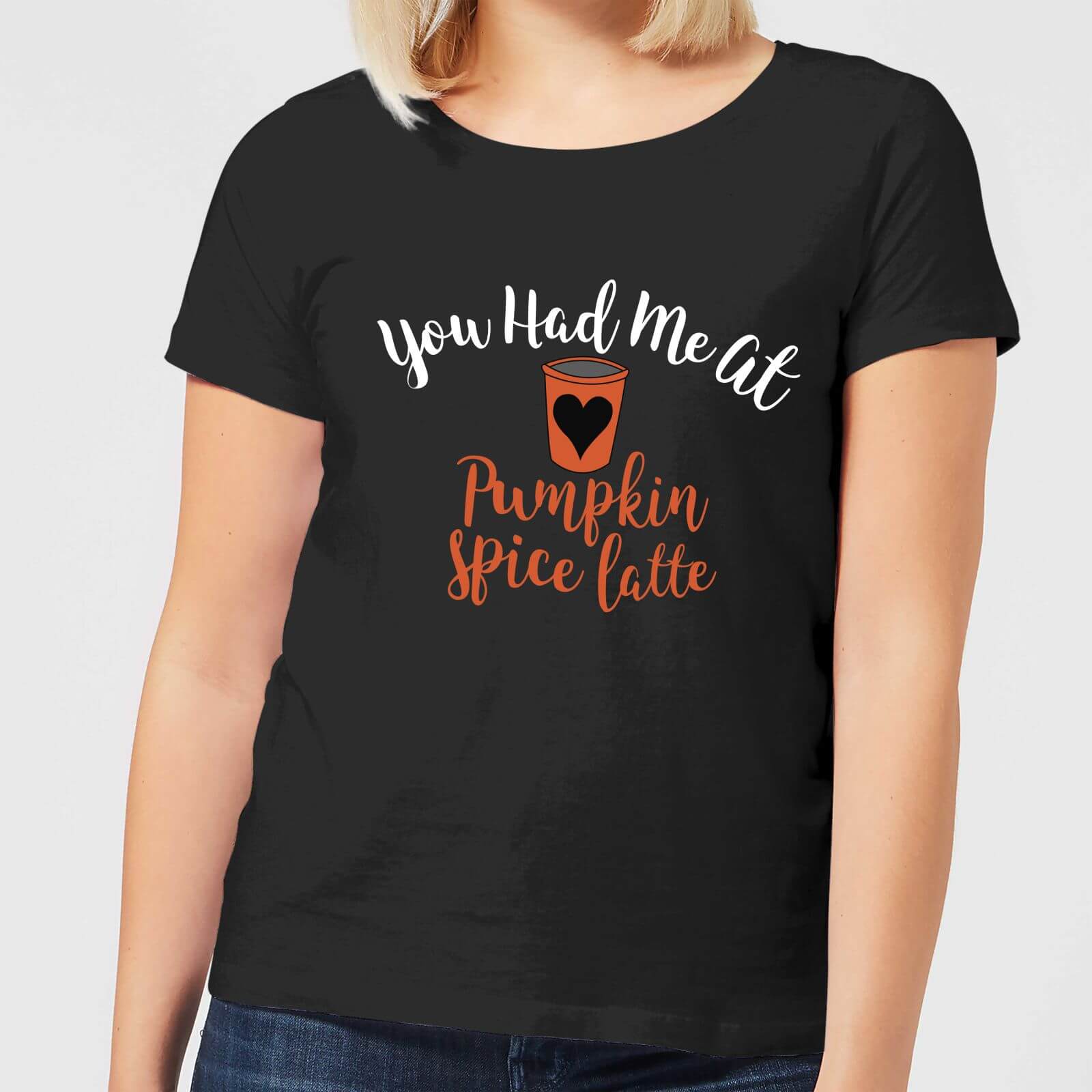 

You Had me at Pumpkin Spice Latte Women's T-Shirt - Black - 3XL - Nero