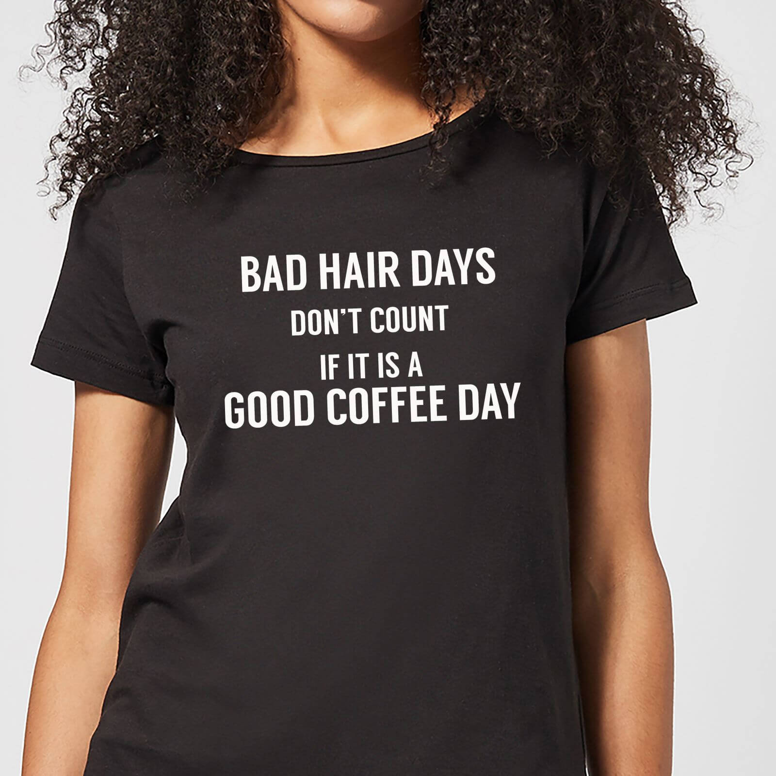 Bad Hair Days Don't Count Women's T-Shirt - Black - 3Xl - Black