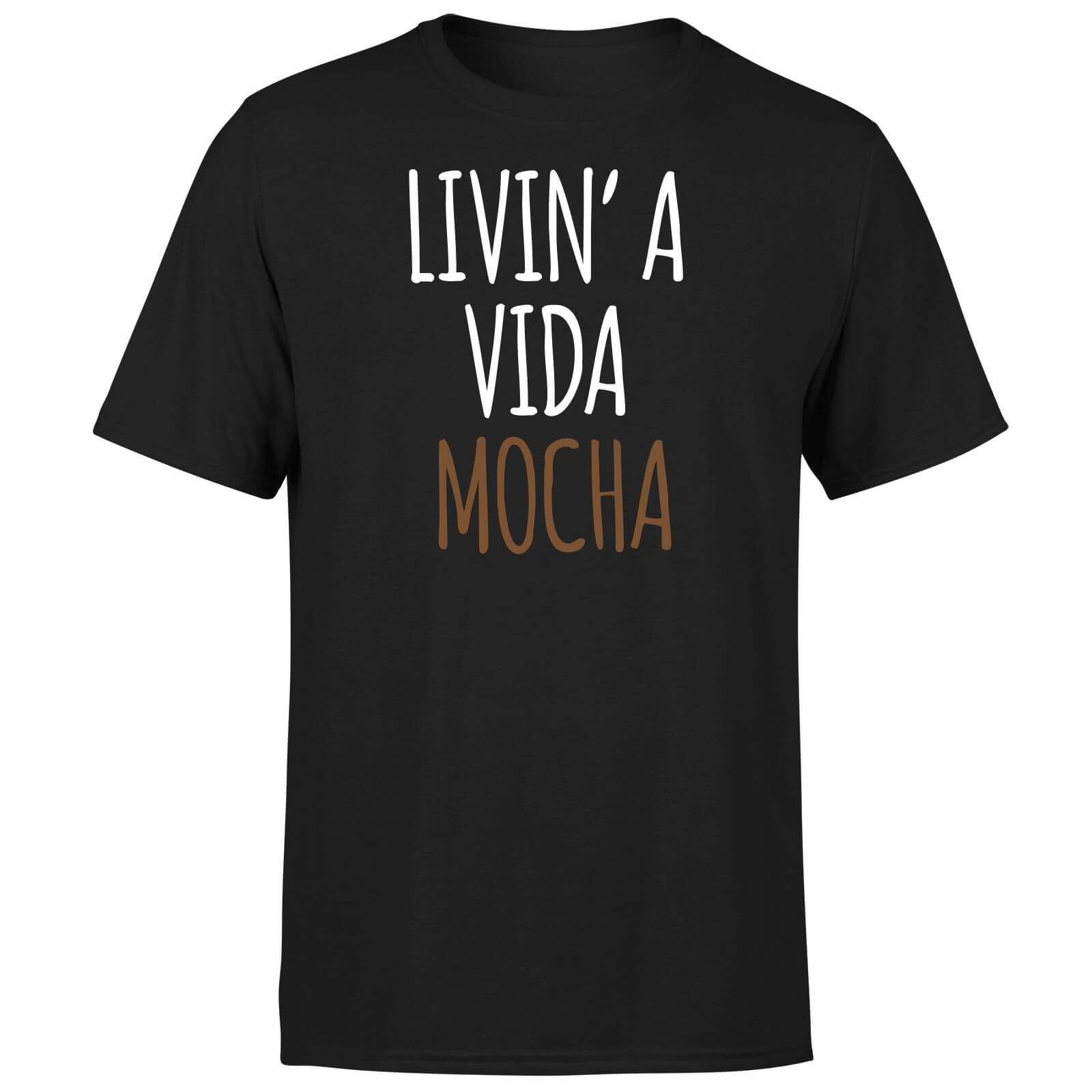 Livin' a Vida Mocha T-Shirt - Black - M - Black